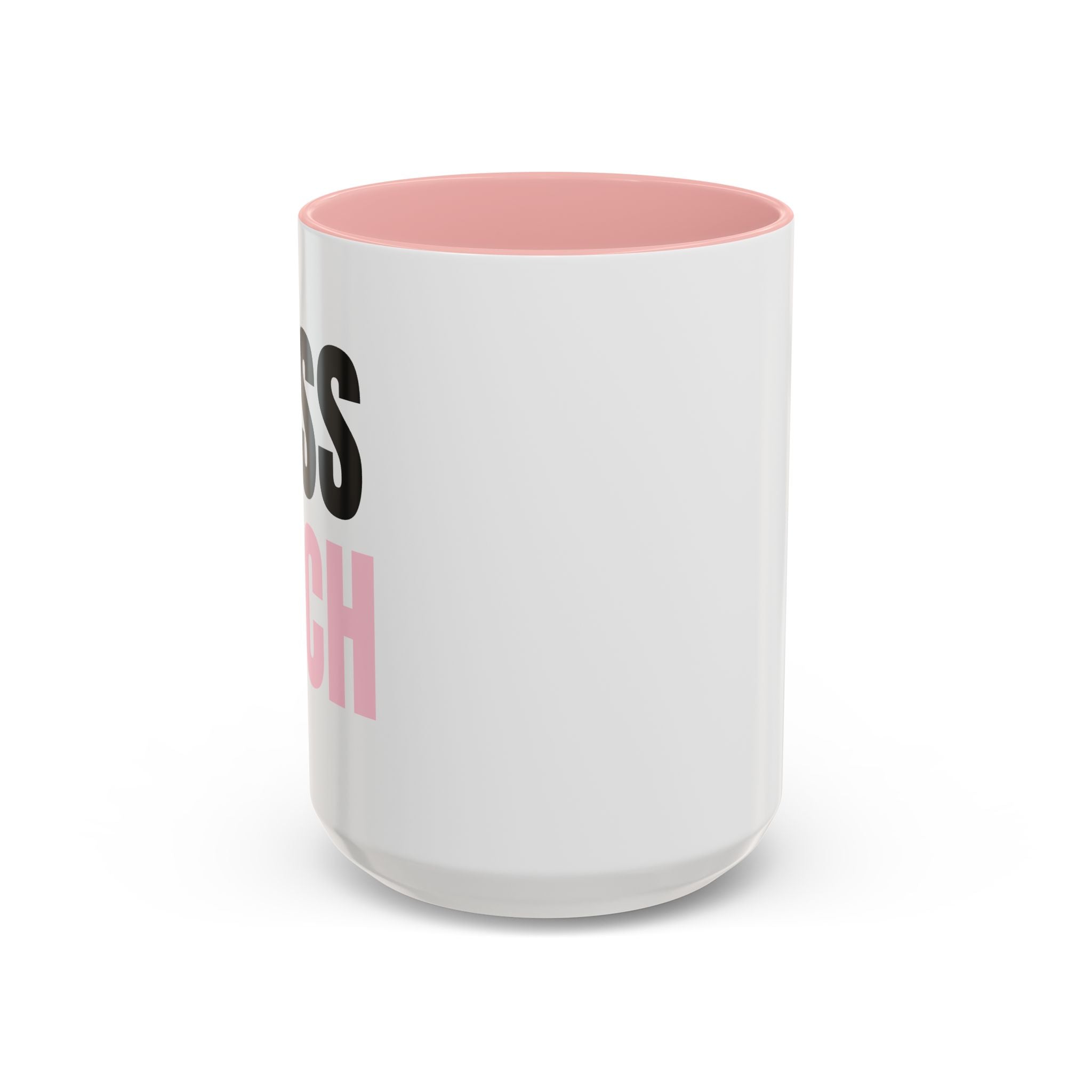 Boss Bitch Plain Text Coffee Mug  - 15oz