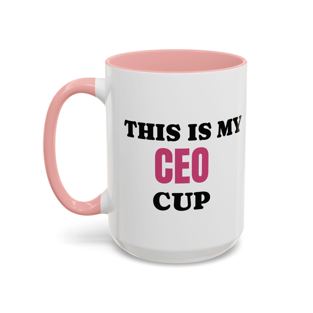 My CEO Cup Branded Coffee Mug  15oz