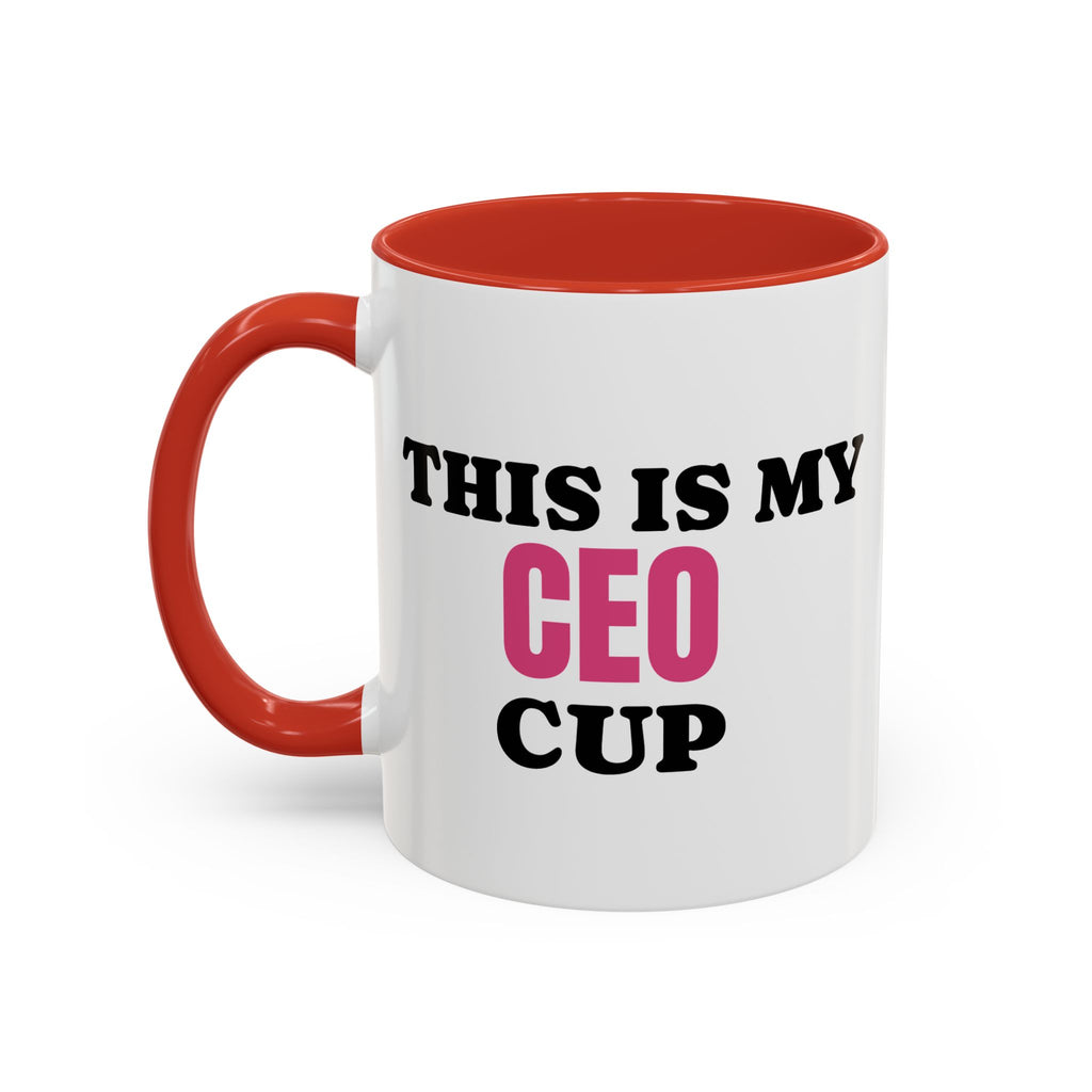 UK My CEO Cup Branded Coffee Mug  15oz
