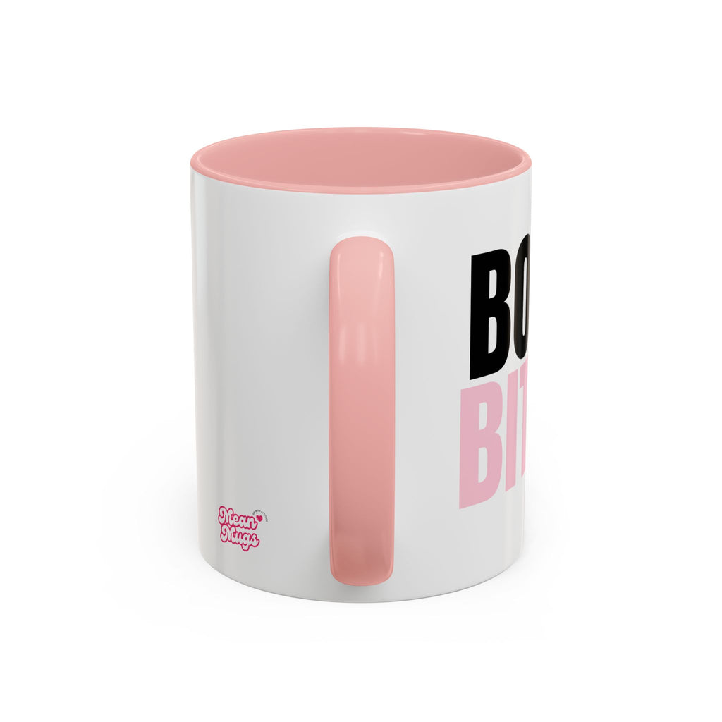 UK Boss Bitch Plain Text Coffee Mug  - 15oz