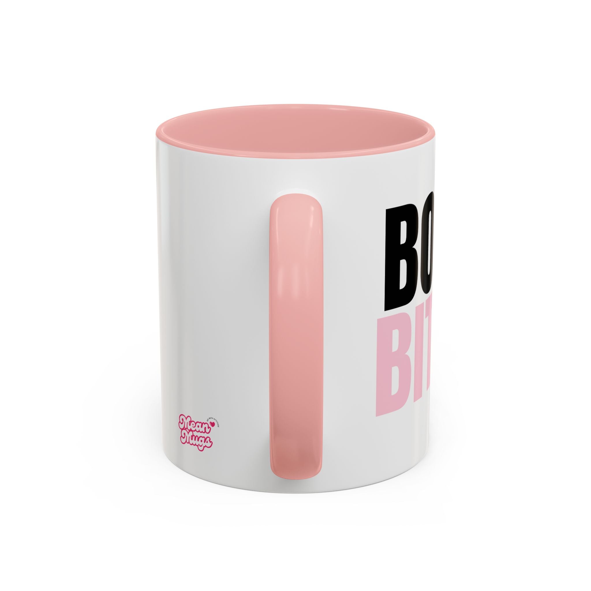 UK Boss Bitch Plain Text Coffee Mug  - 15oz