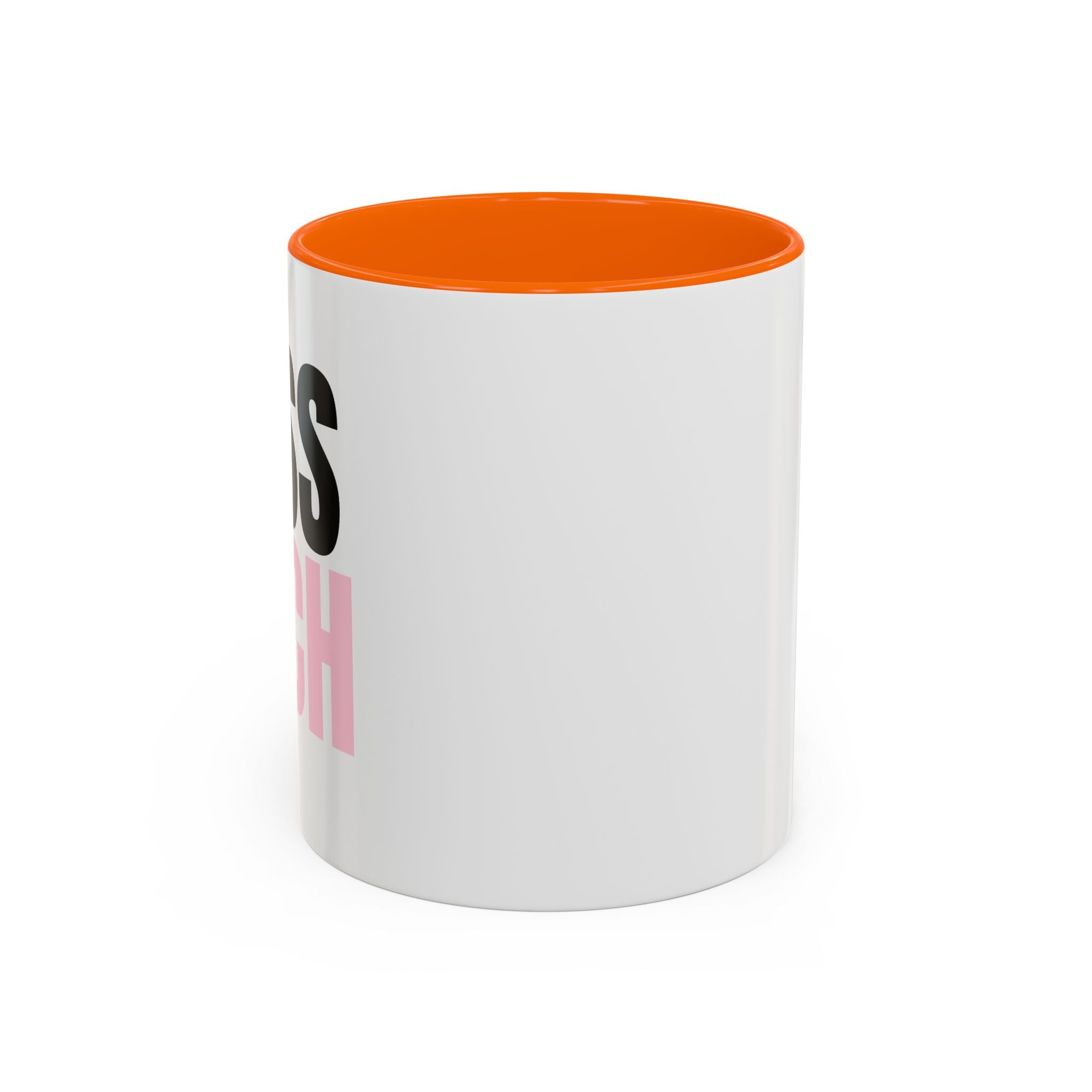 UK Boss Bitch Plain Text Coffee Mug  - 15oz
