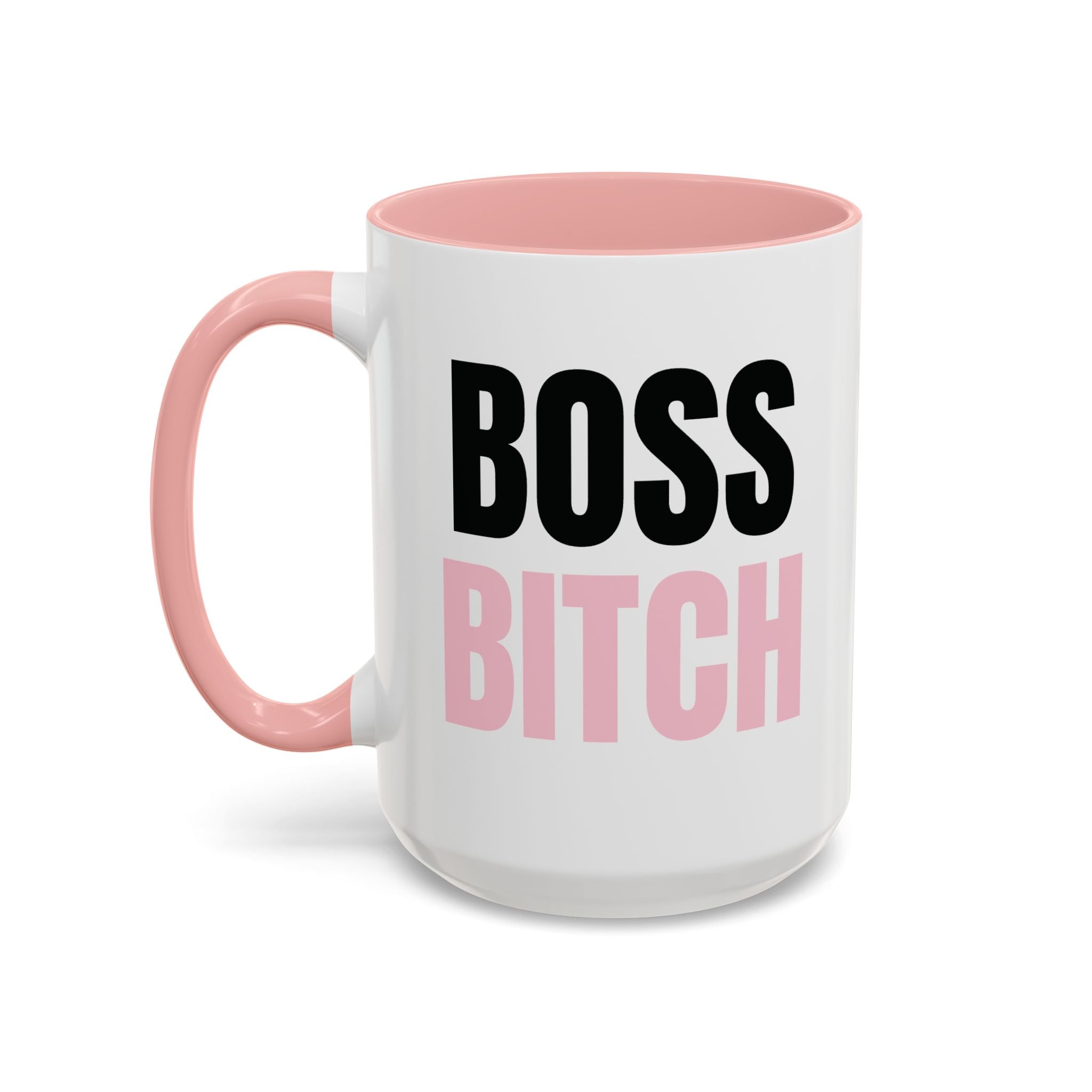 Boss Bitch Plain Text Coffee Mug  - 15oz