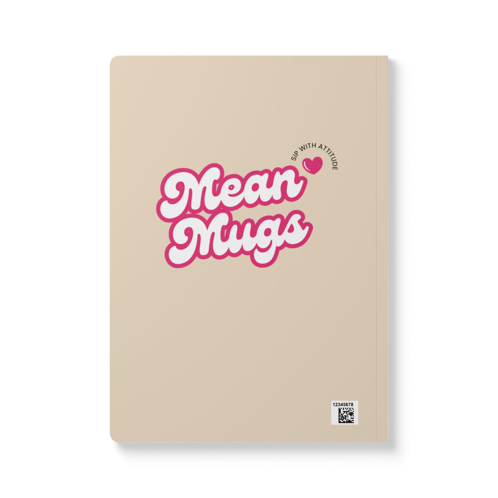 MAIN CHARACTER THOUGHTS — Softcover Journal (Mean Mugs Inside Prints)