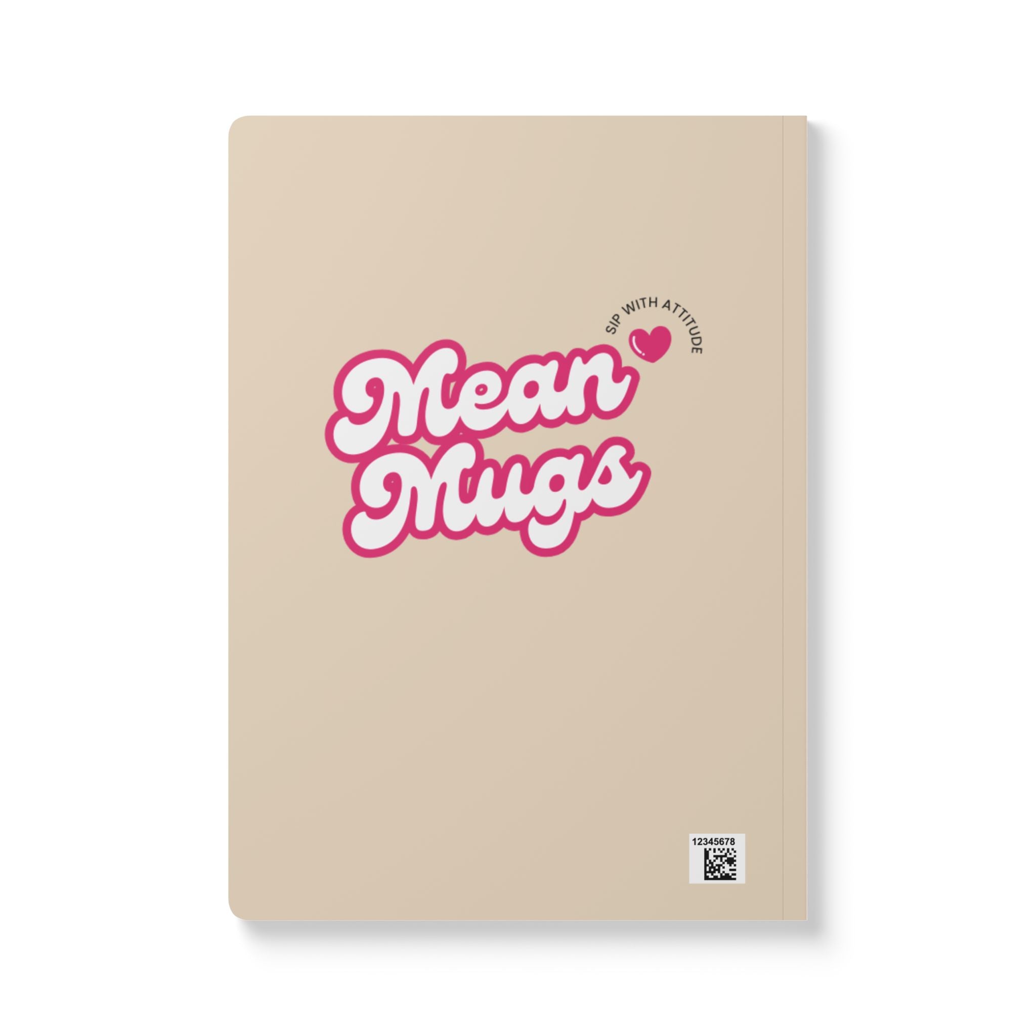 MAIN CHARACTER THOUGHTS — Softcover Journal (Mean Mugs Inside Prints)