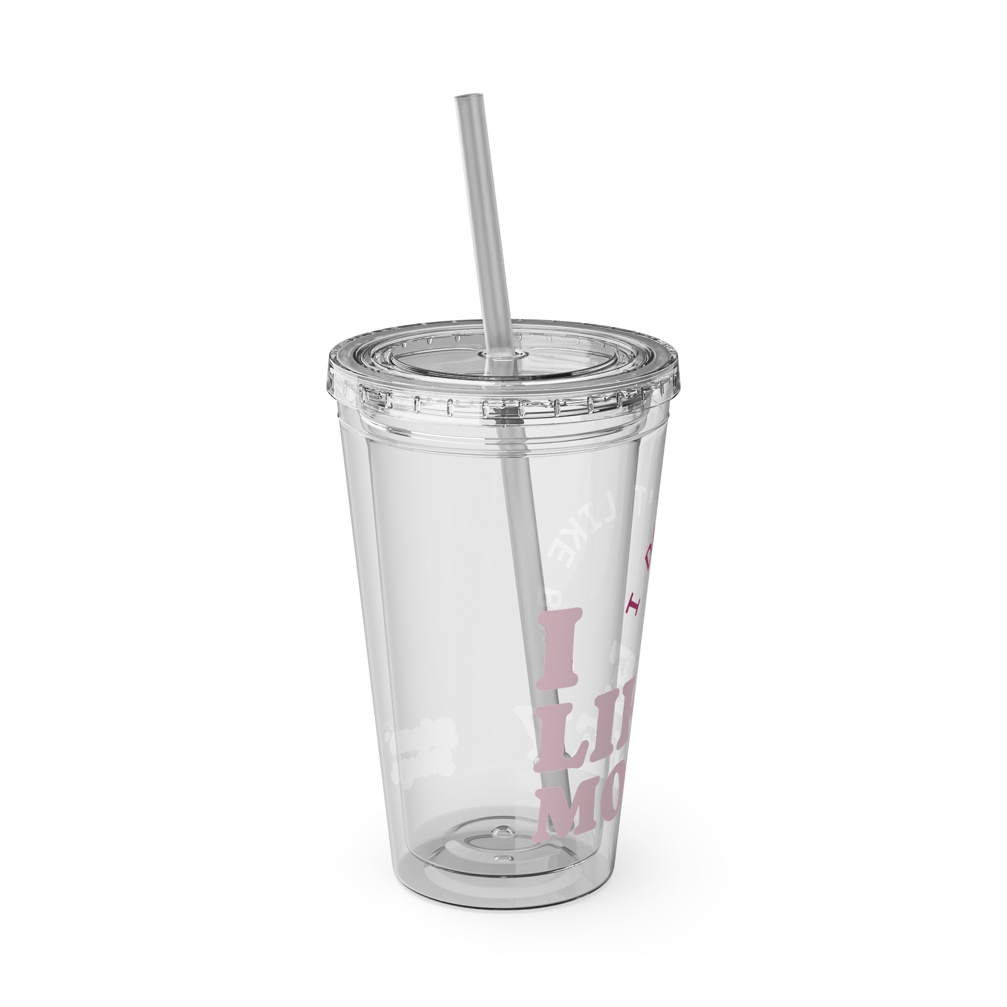 I LIKE MONEY ACRYLIC TUMBLER-CLEAR 16oz
