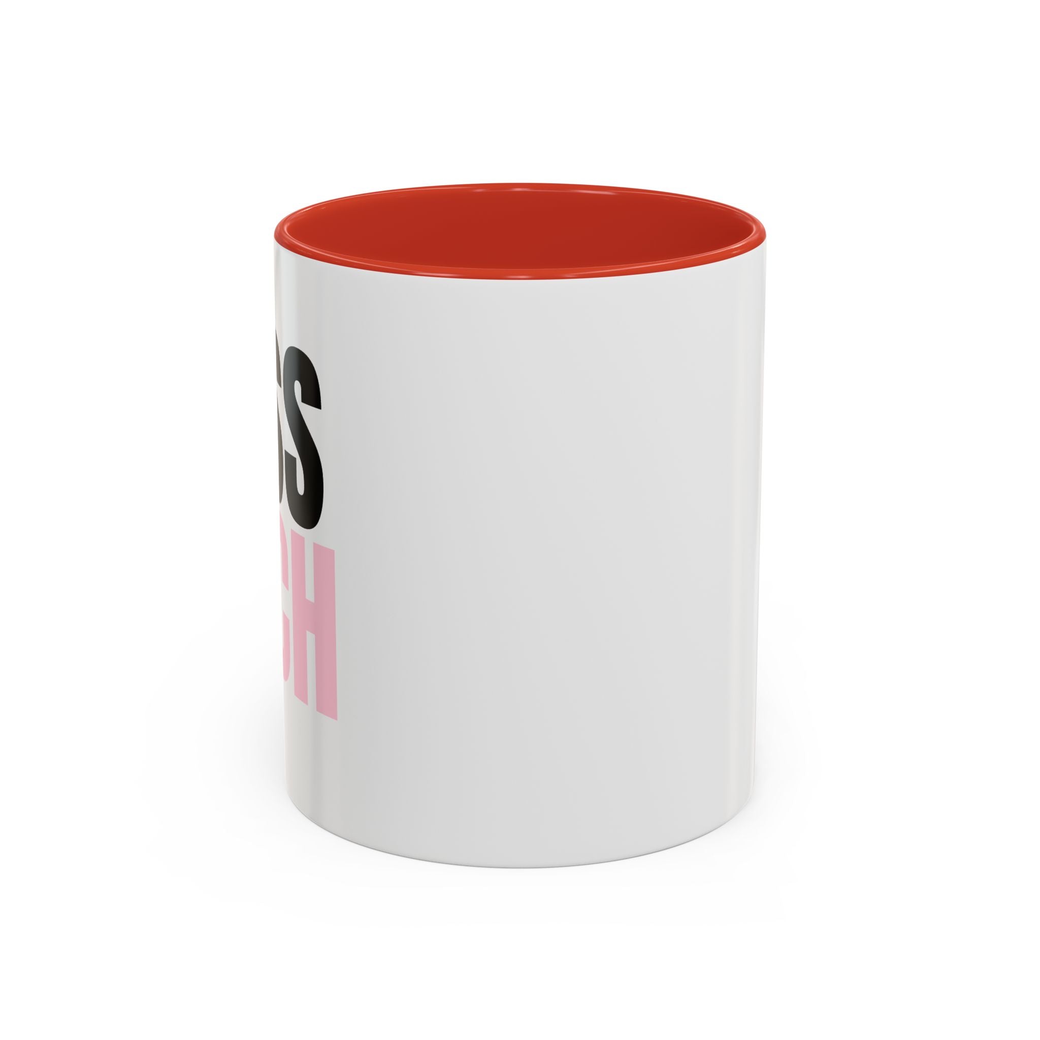 UK Boss Bitch Plain Text Coffee Mug  - 15oz