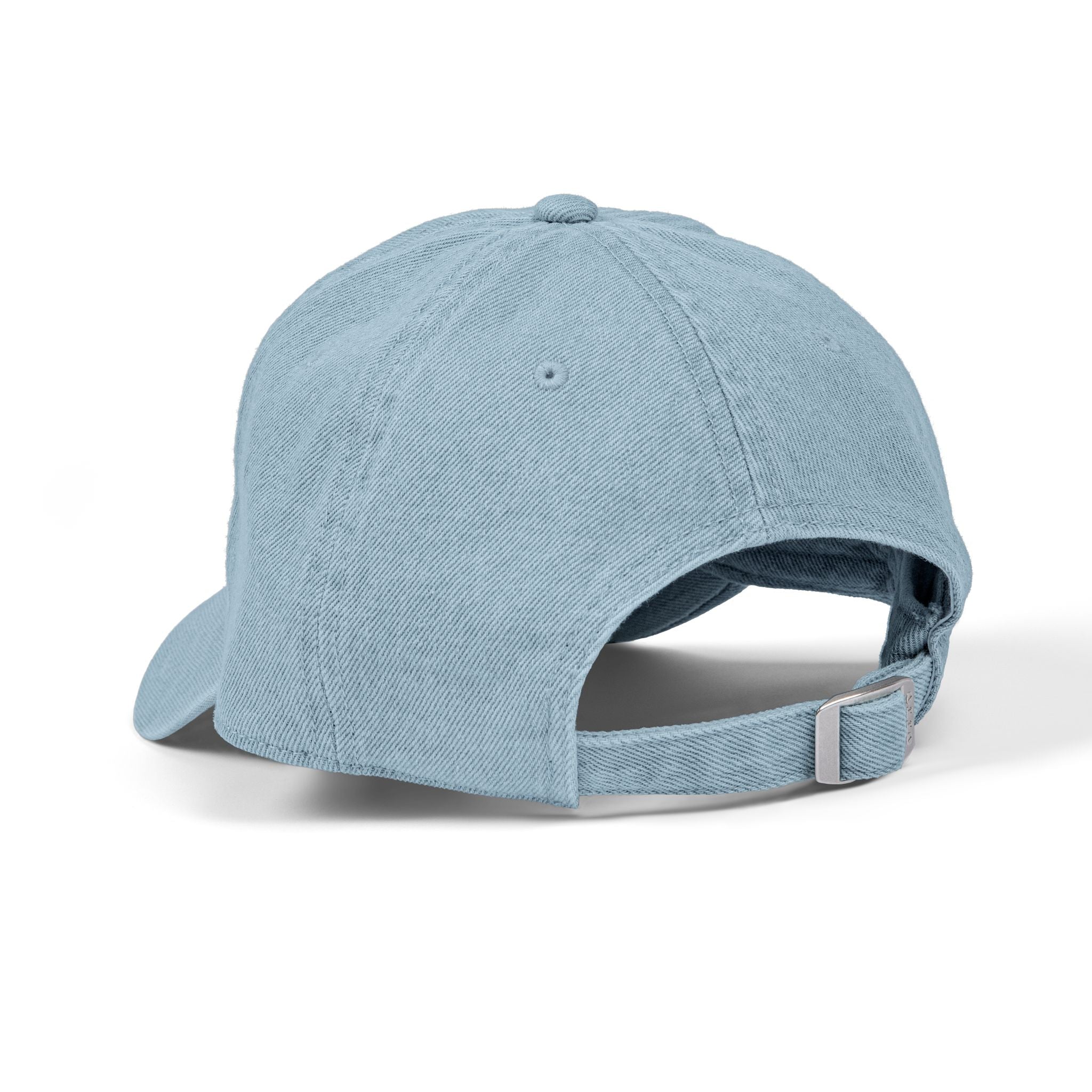 Denim Hat — 'Mean Mugs' Embroidered Baseball Cap