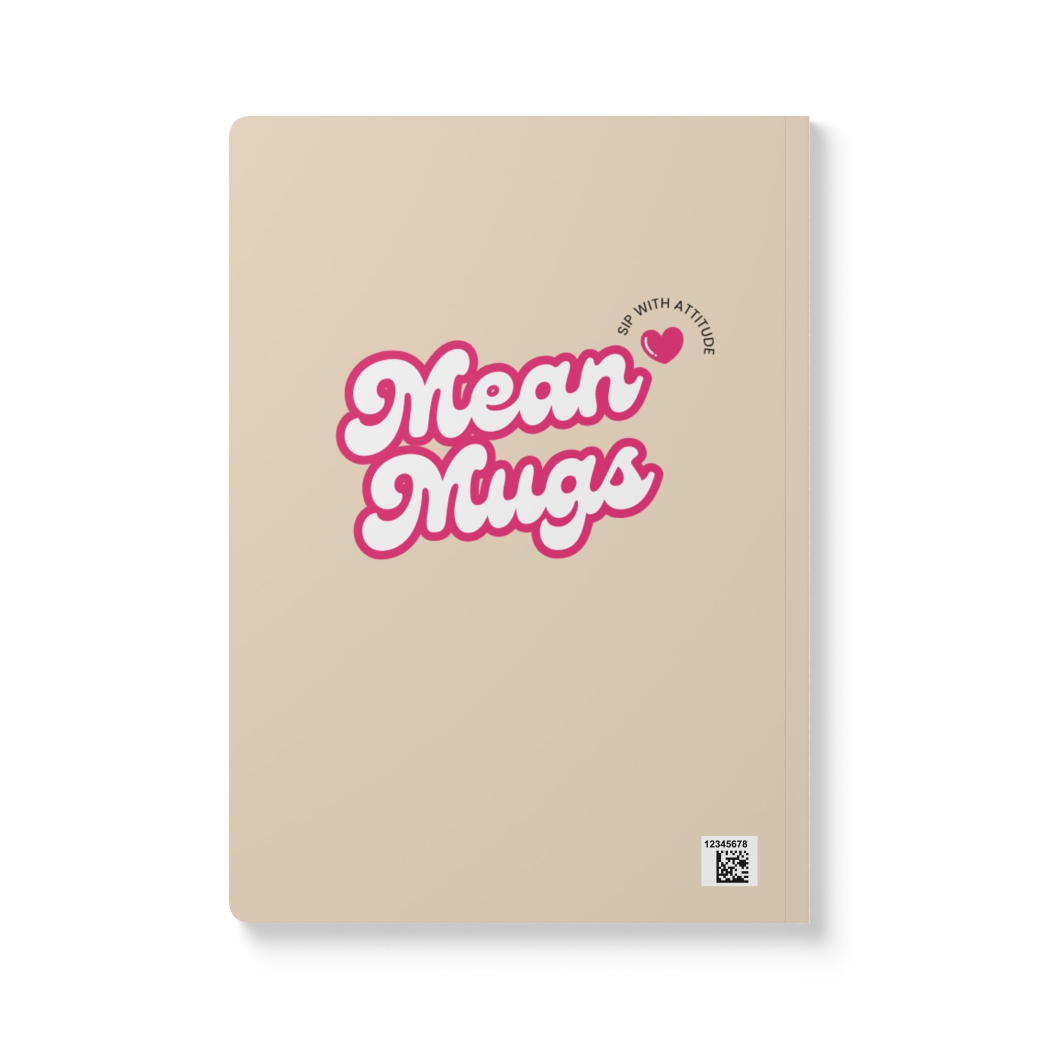 MAIN CHARACTER THOUGHTS — Softcover Journal (Mean Mugs Inside Prints)