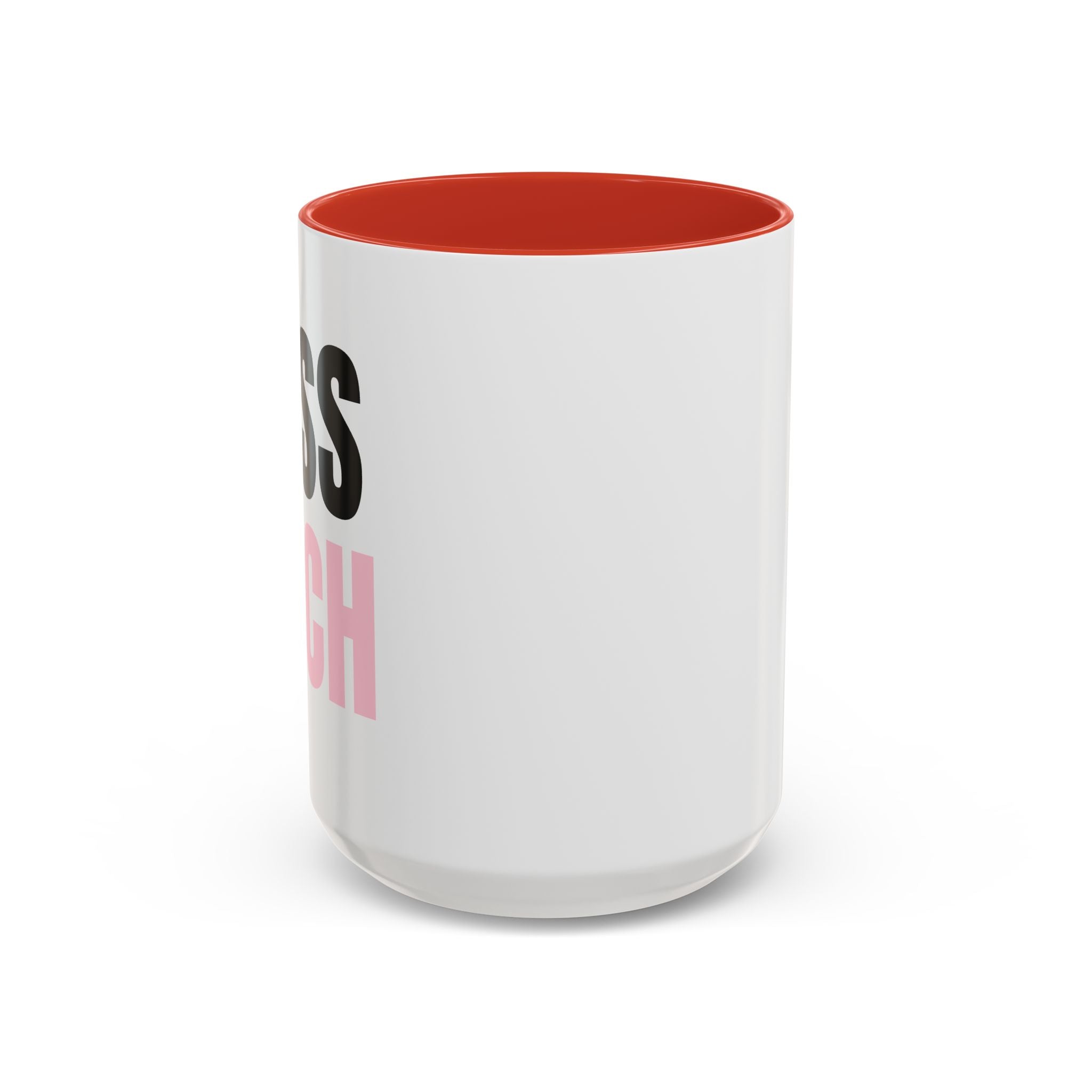 Boss Bitch Plain Text Coffee Mug  - 15oz