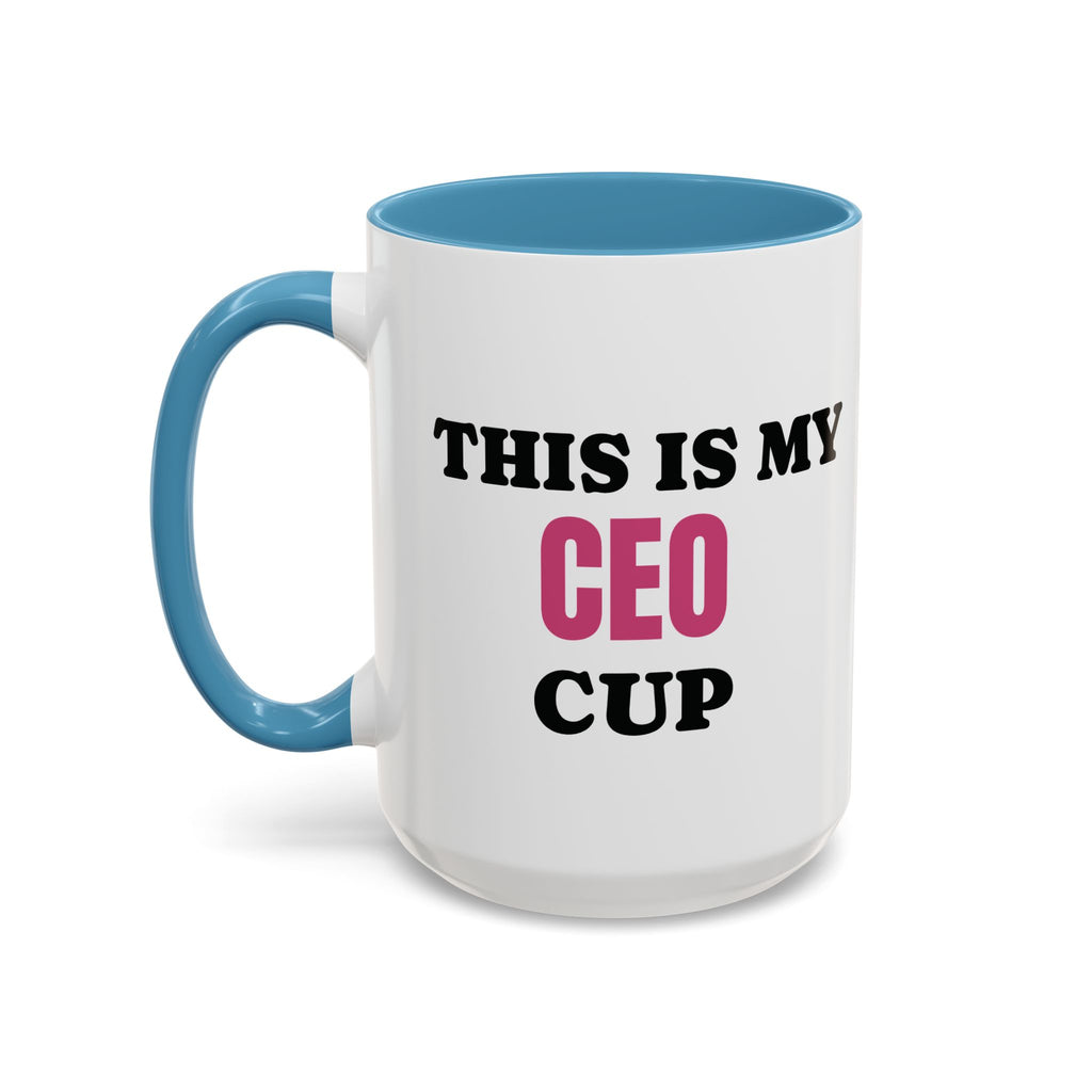 My CEO Cup Branded Coffee Mug  15oz
