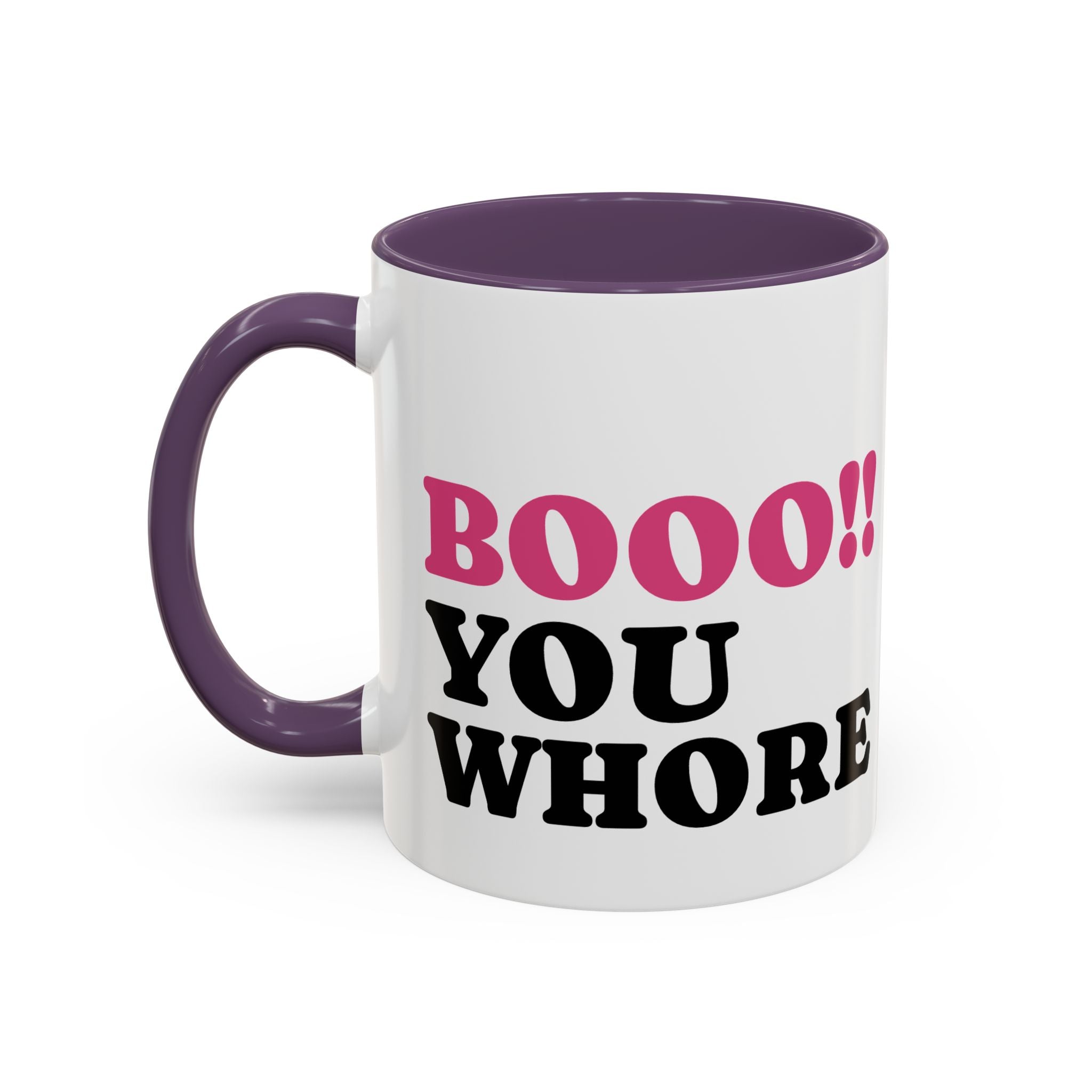 UK BOOO You Whore Mean Mugs Branded Coffee Mug  - 15oz