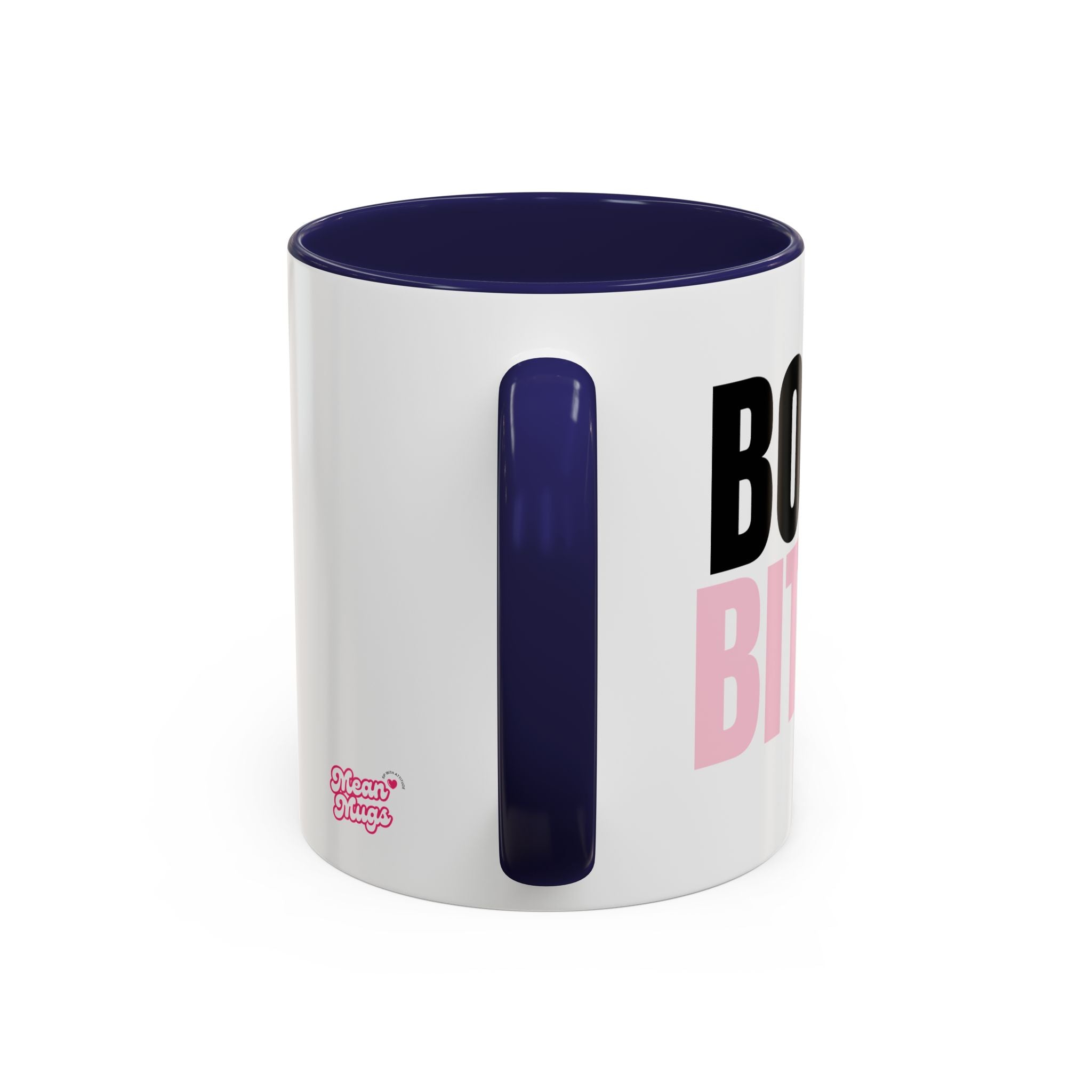 UK Boss Bitch Plain Text Coffee Mug  - 15oz