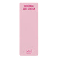 NO STRESS, JUST STRETCH! Rubber Yoga Mat