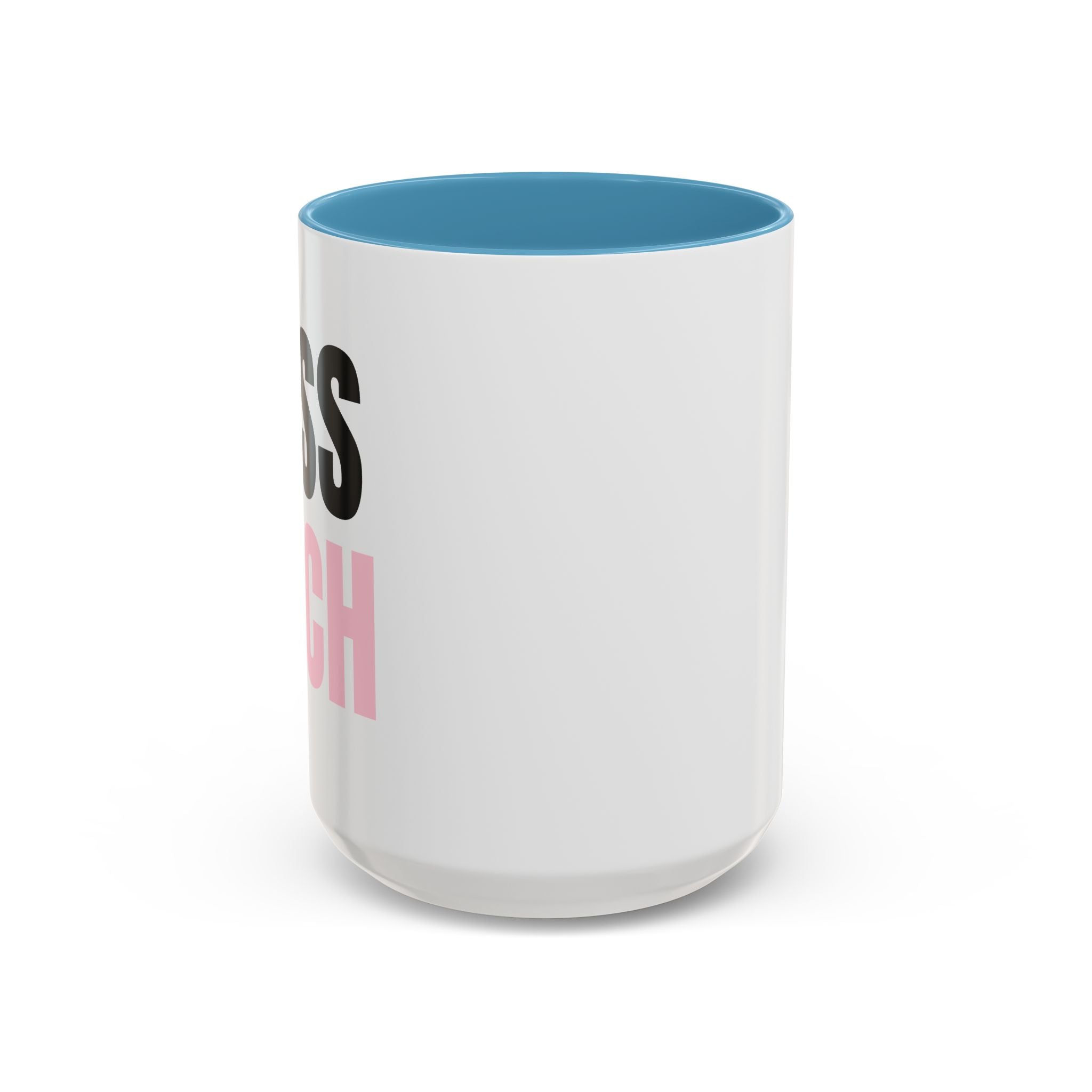 Boss Bitch Plain Text Coffee Mug  - 15oz