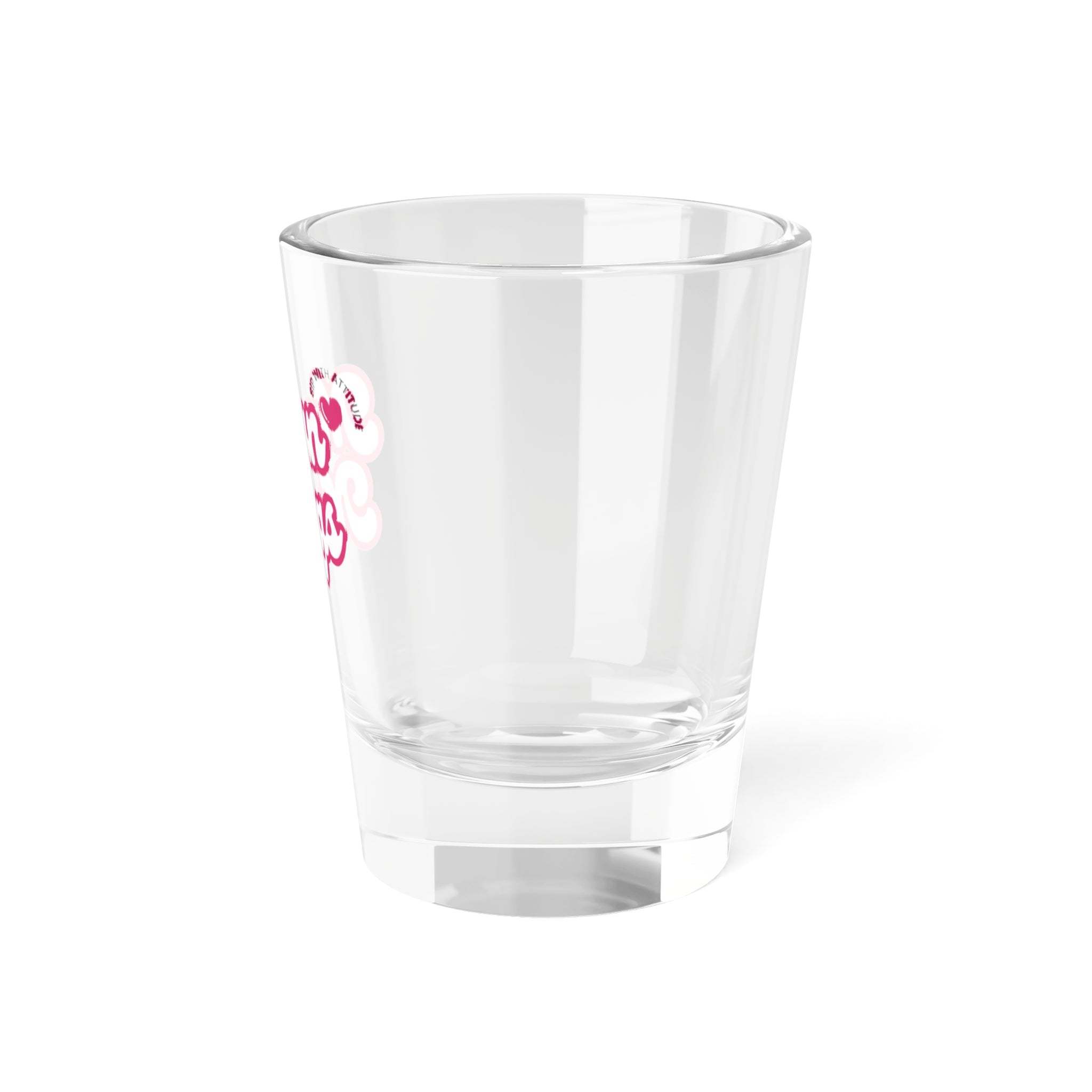 Mean Mugs Branded Shot Glass — 1.5oz Novelty Party Shooter