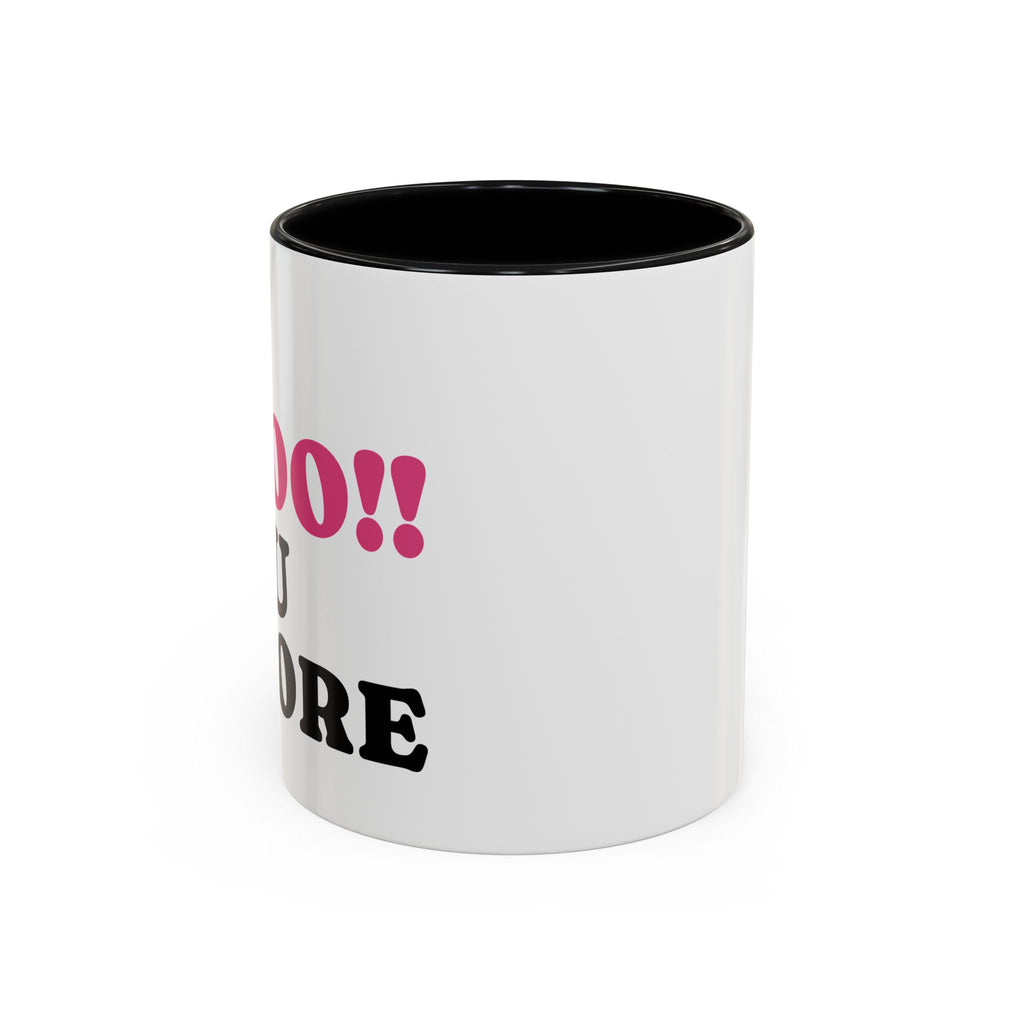 UK BOOO You Whore Mean Mugs Branded Coffee Mug  - 15oz