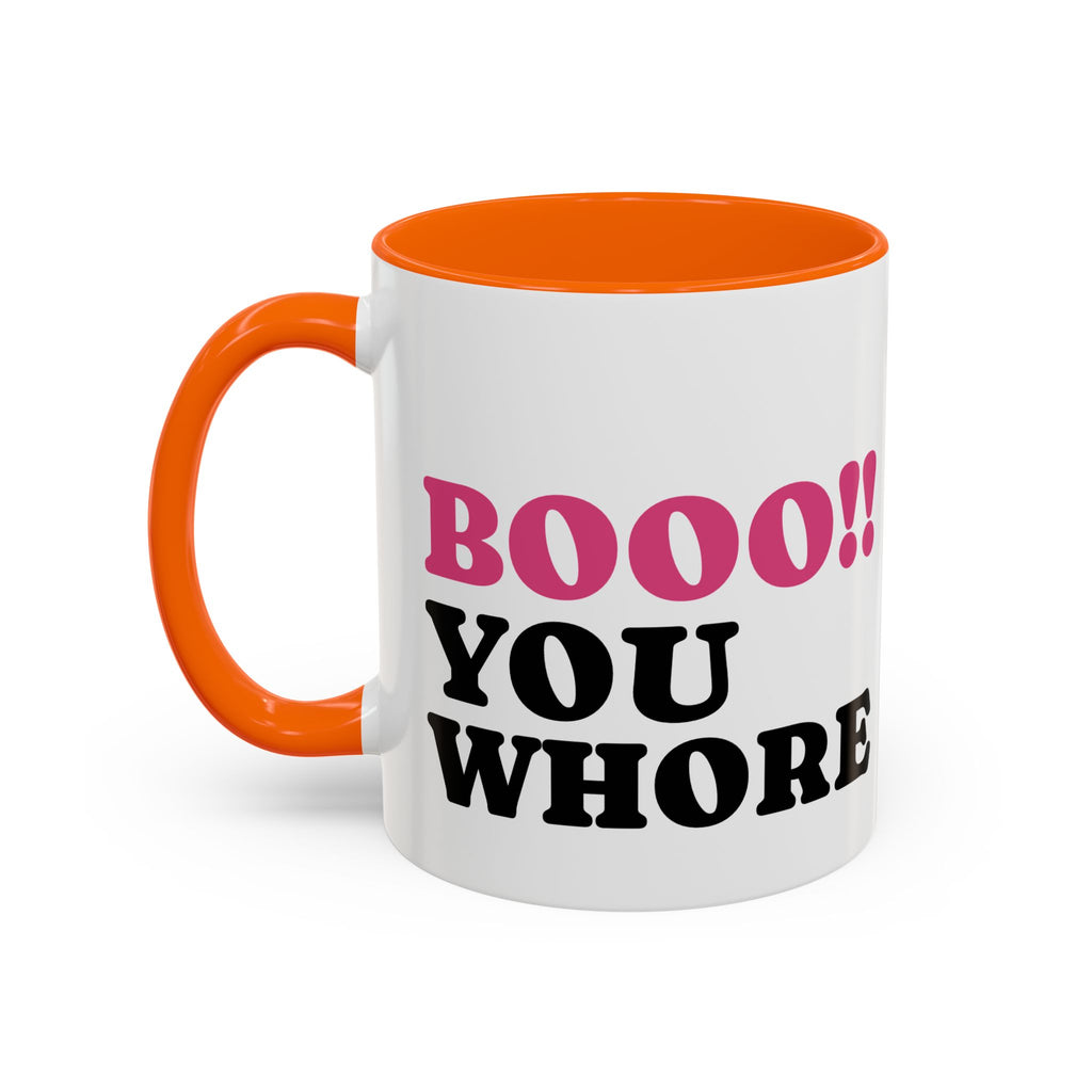UK BOOO You Whore Mean Mugs Branded Coffee Mug  - 15oz