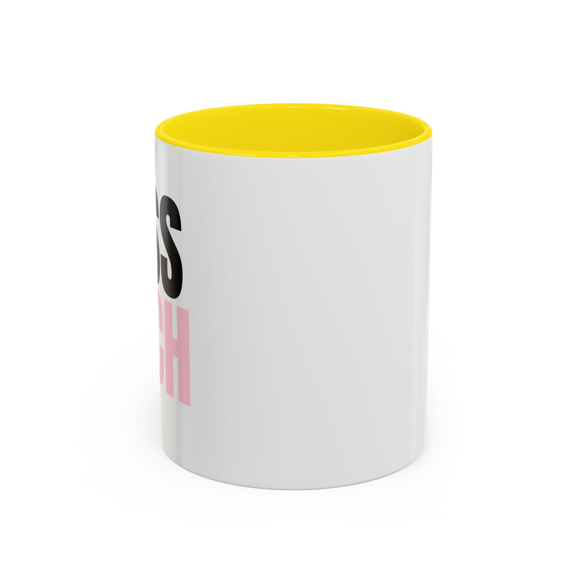 UK Boss Bitch Plain Text Coffee Mug  - 15oz