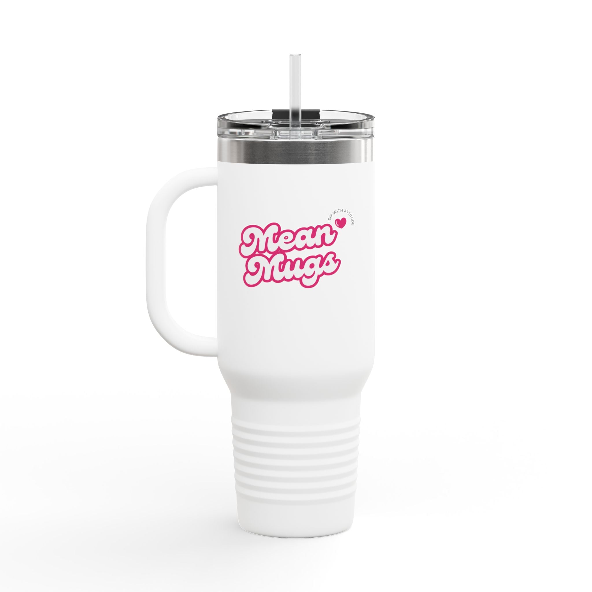 LAZY HOE 40oz Motivational Tumbler