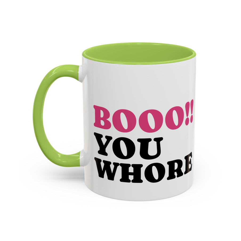 UK BOOO You Whore Mean Mugs Branded Coffee Mug  - 15oz