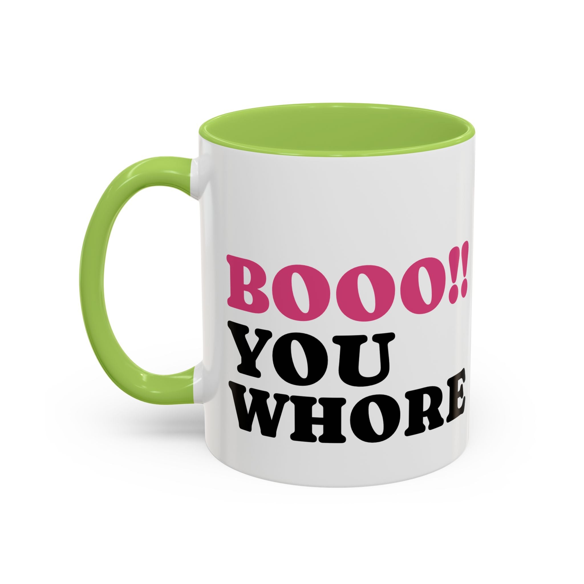UK BOOO You Whore Mean Mugs Branded Coffee Mug  - 15oz