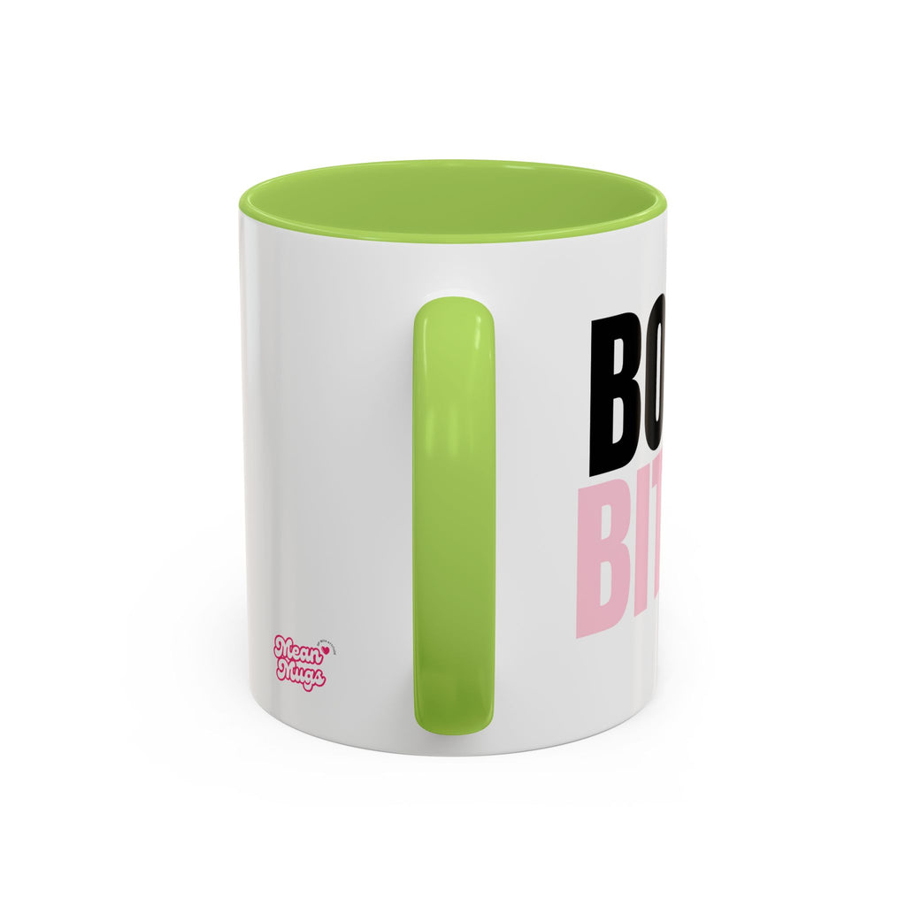 UK Boss Bitch Plain Text Coffee Mug  - 15oz
