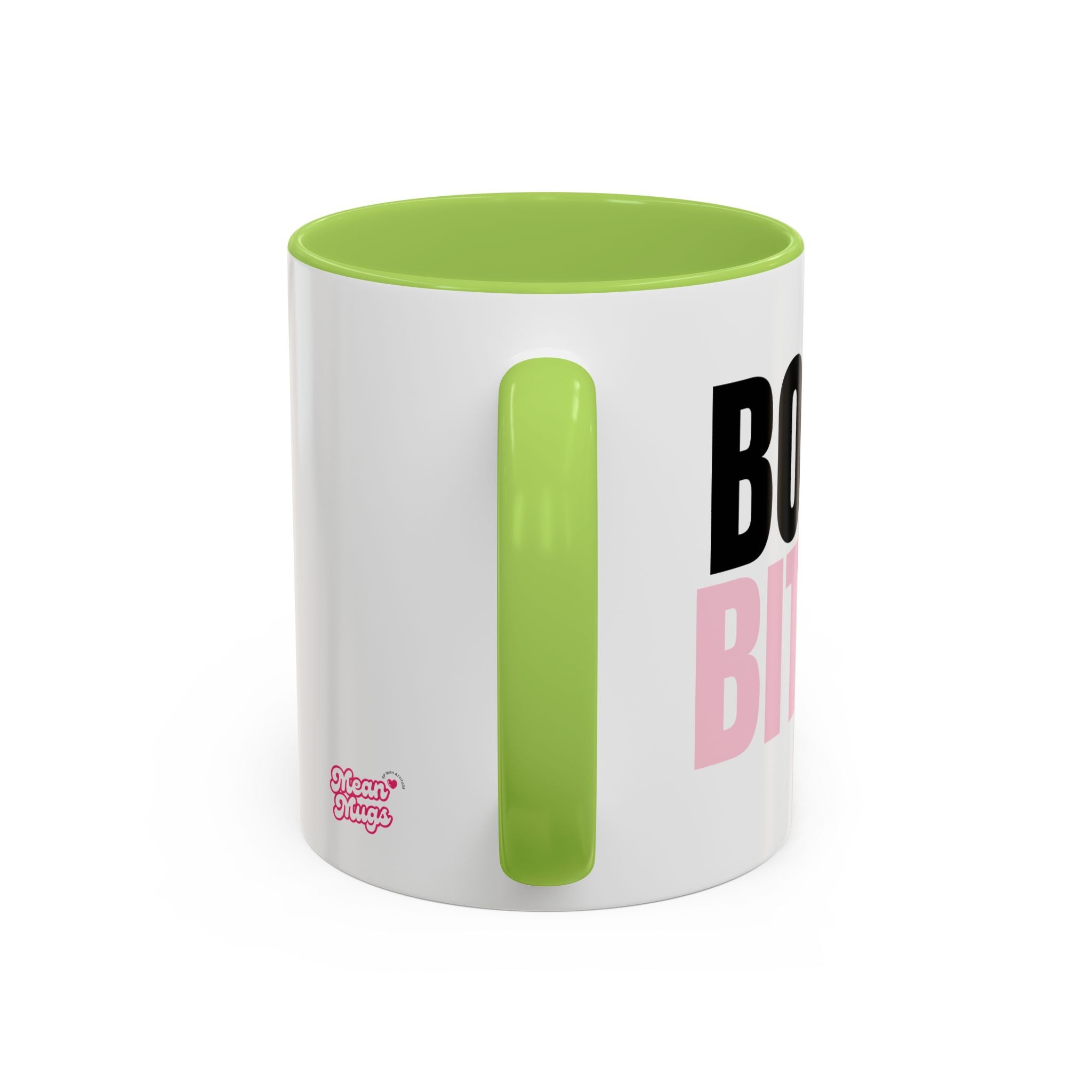 UK Boss Bitch Plain Text Coffee Mug  - 15oz