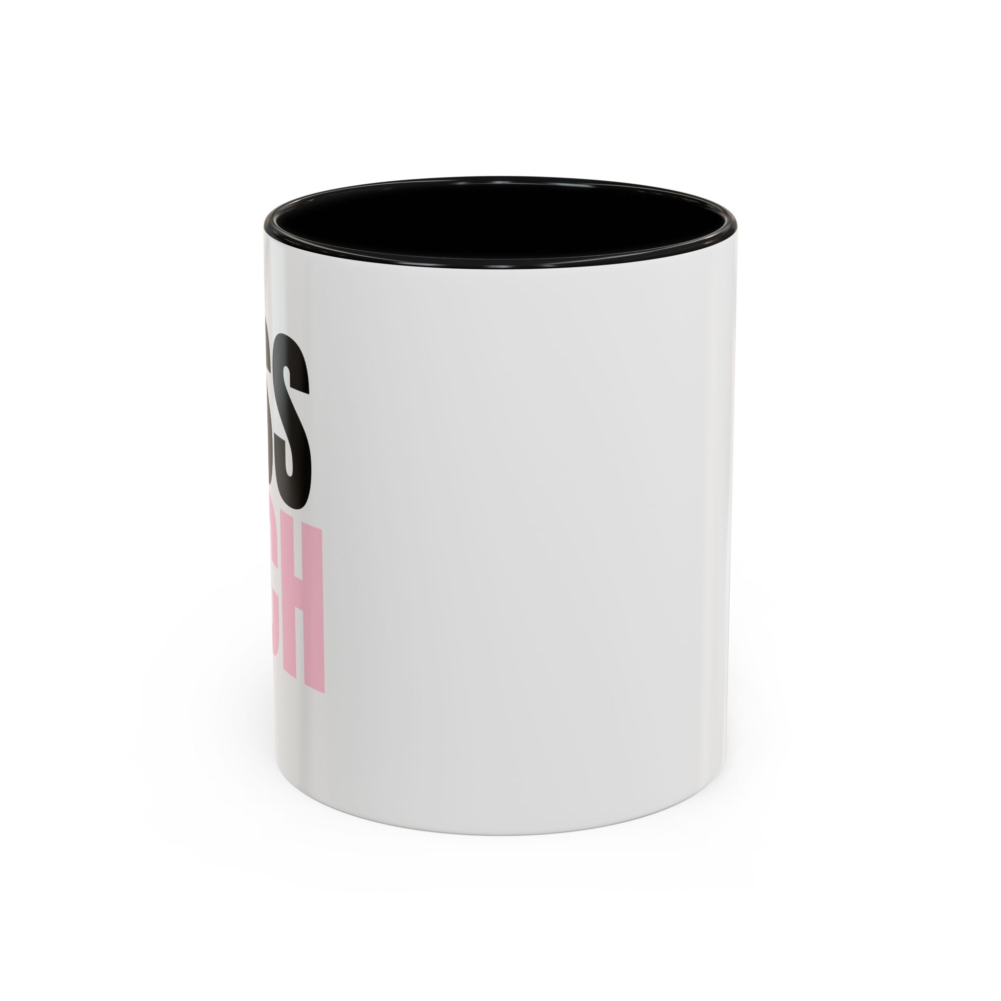 UK Boss Bitch Plain Text Coffee Mug  - 15oz