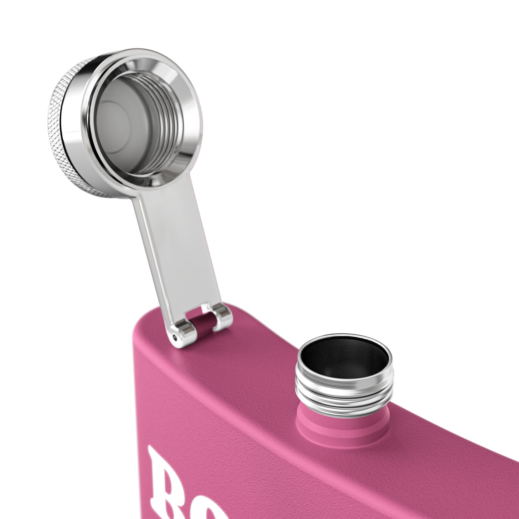 BOOO YOU WHORE Branded Stainless Steel Flask, 6oz