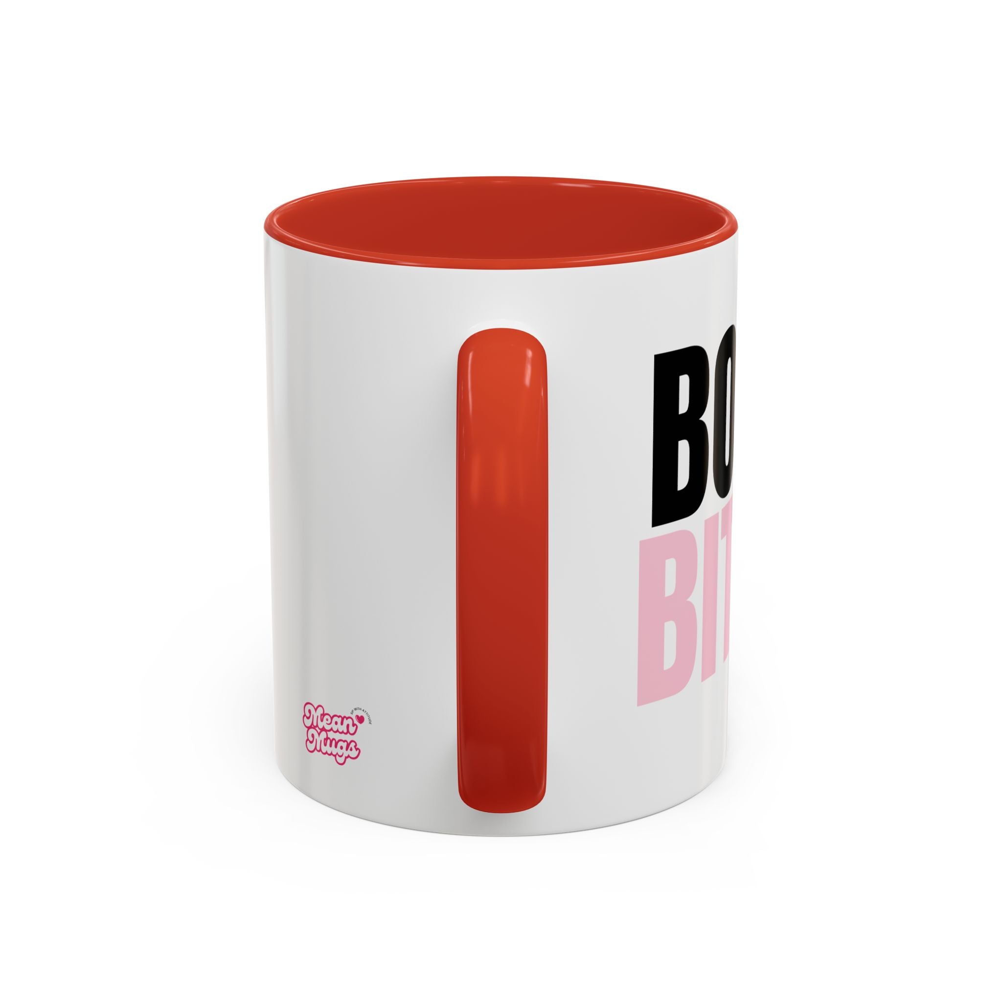 UK Boss Bitch Plain Text Coffee Mug  - 15oz