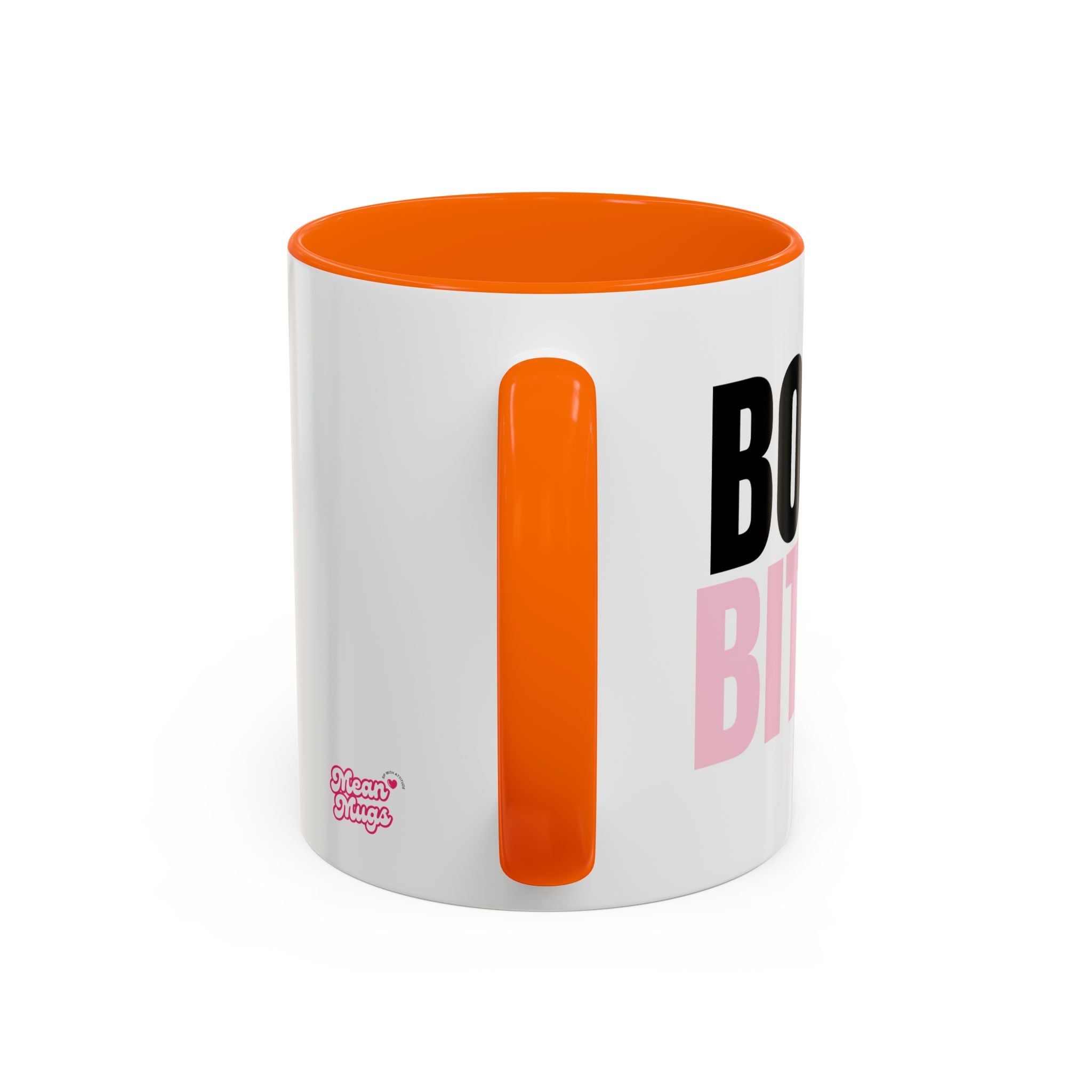 UK Boss Bitch Plain Text Coffee Mug  - 15oz