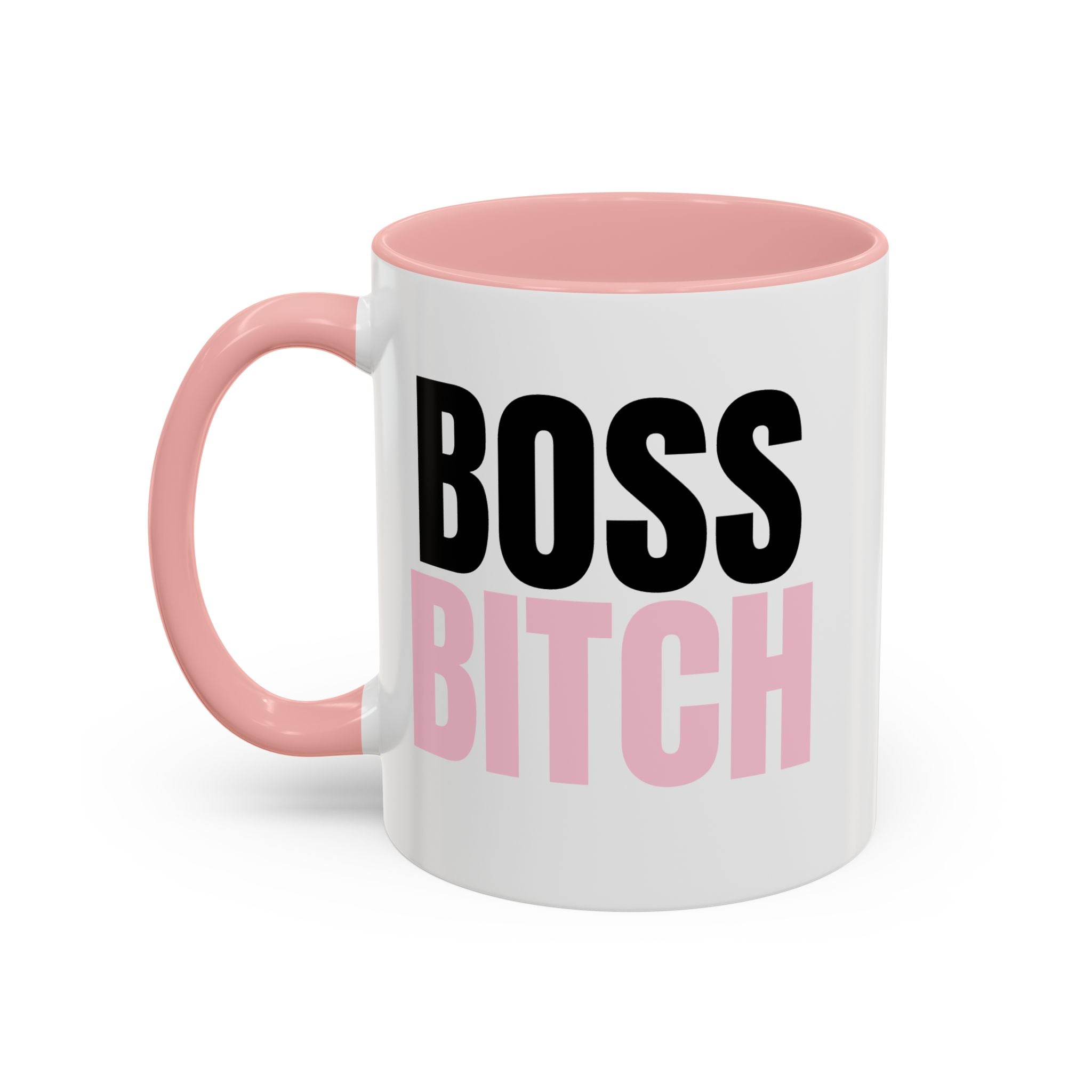 UK Boss Bitch Plain Text Coffee Mug  - 15oz