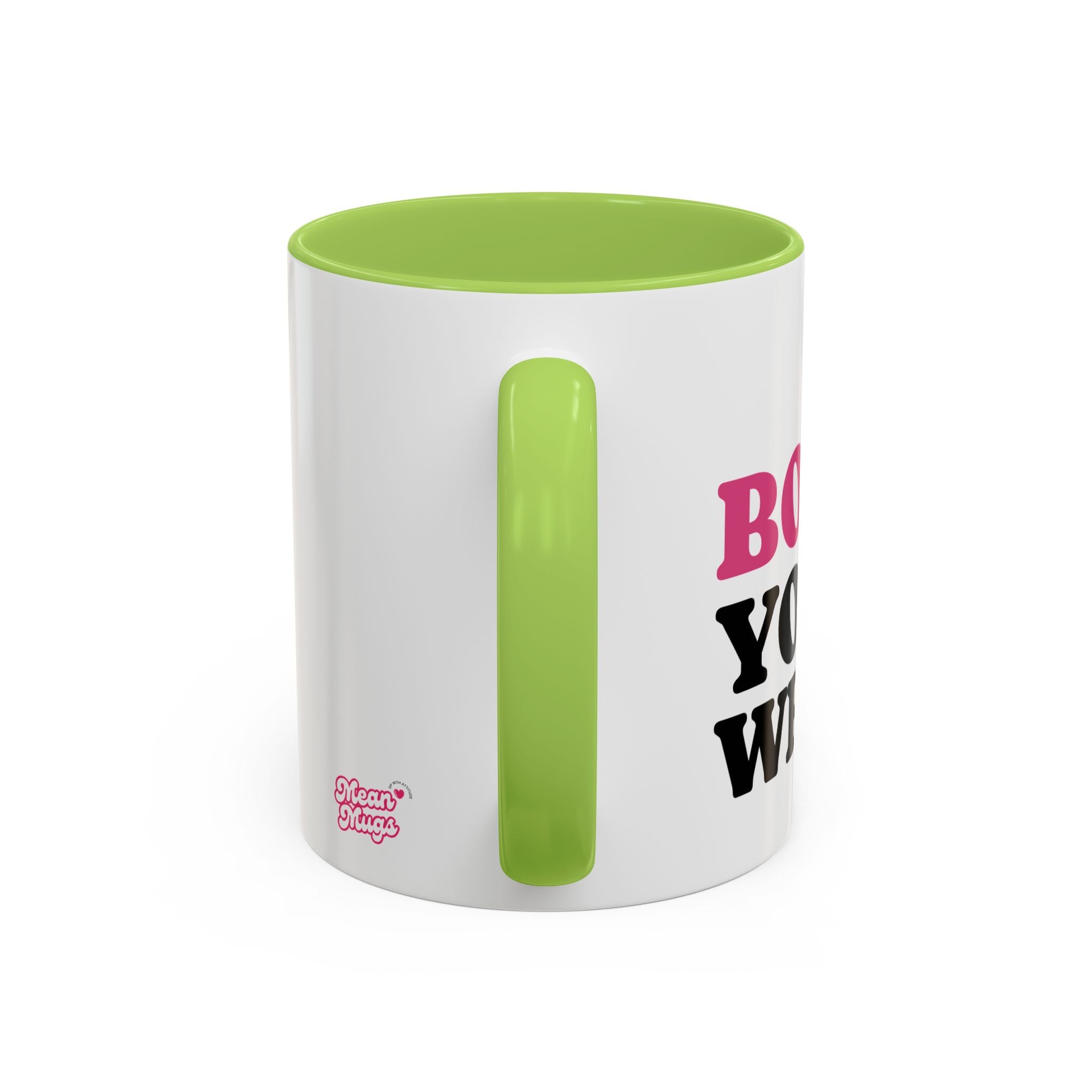 UK BOOO You Whore Mean Mugs Branded Coffee Mug  - 15oz