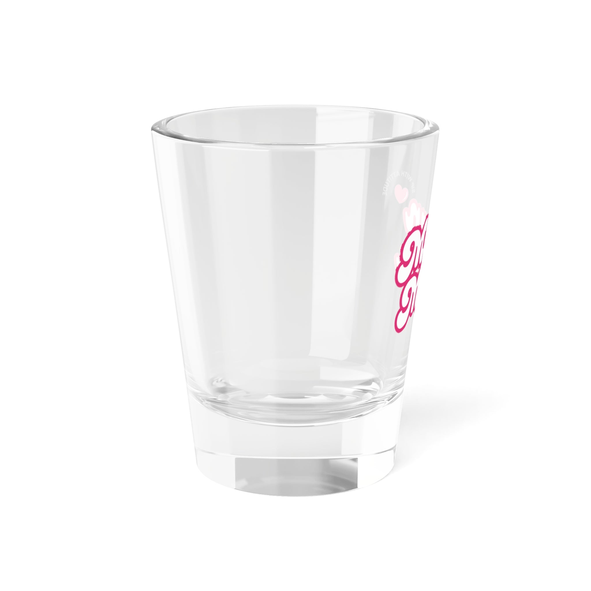 Mean Mugs Branded Shot Glass — 1.5oz Novelty Party Shooter