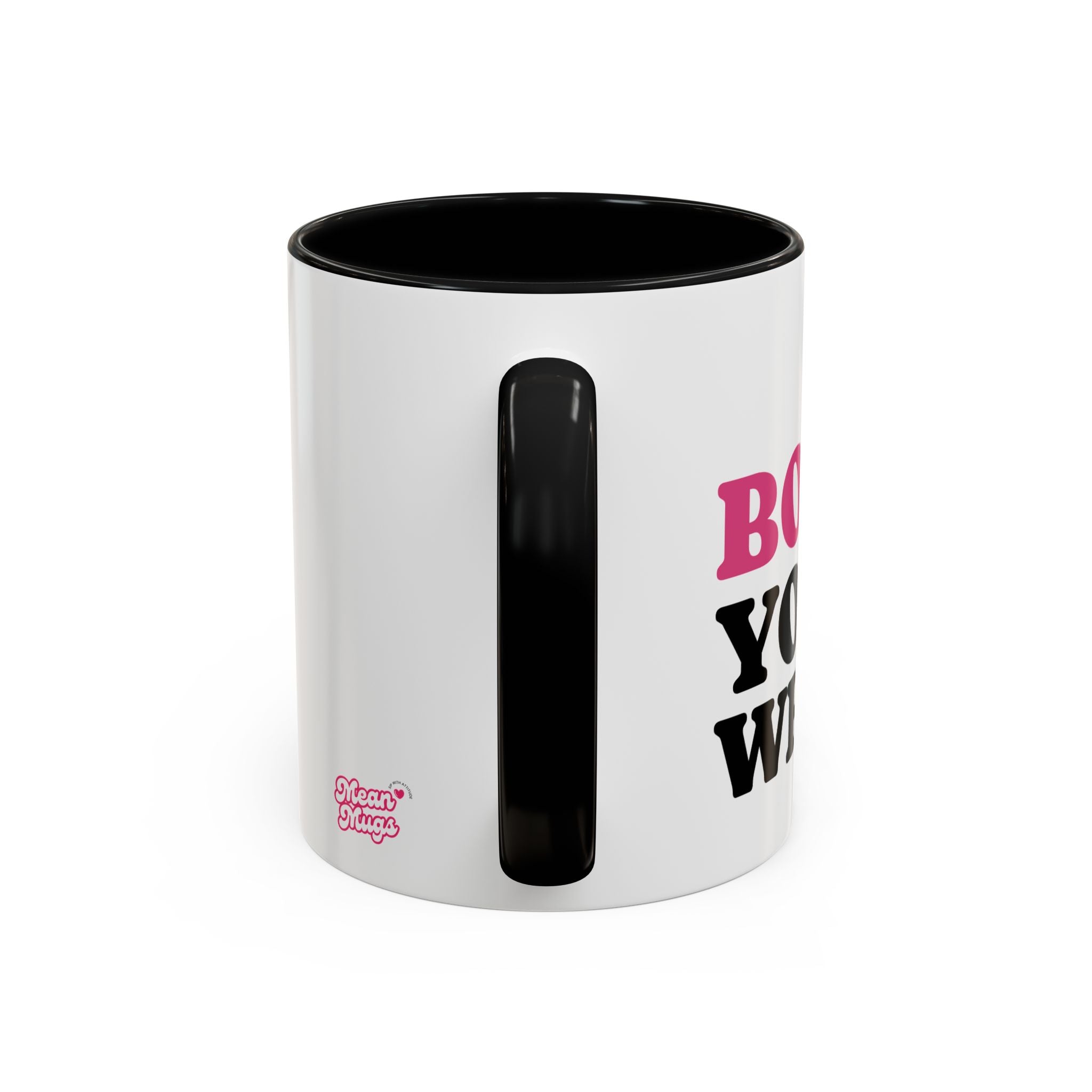 UK BOOO You Whore Mean Mugs Branded Coffee Mug  - 15oz