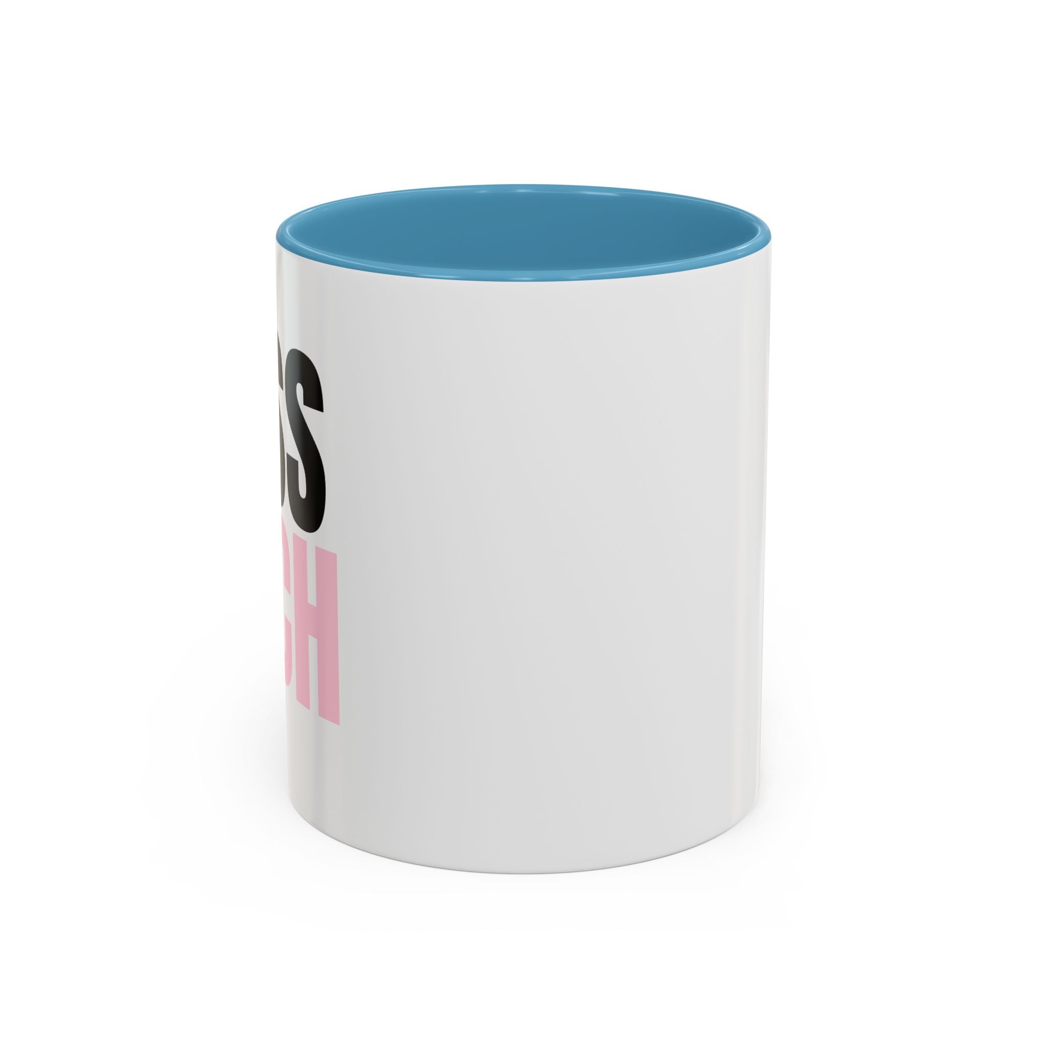 UK Boss Bitch Plain Text Coffee Mug  - 15oz