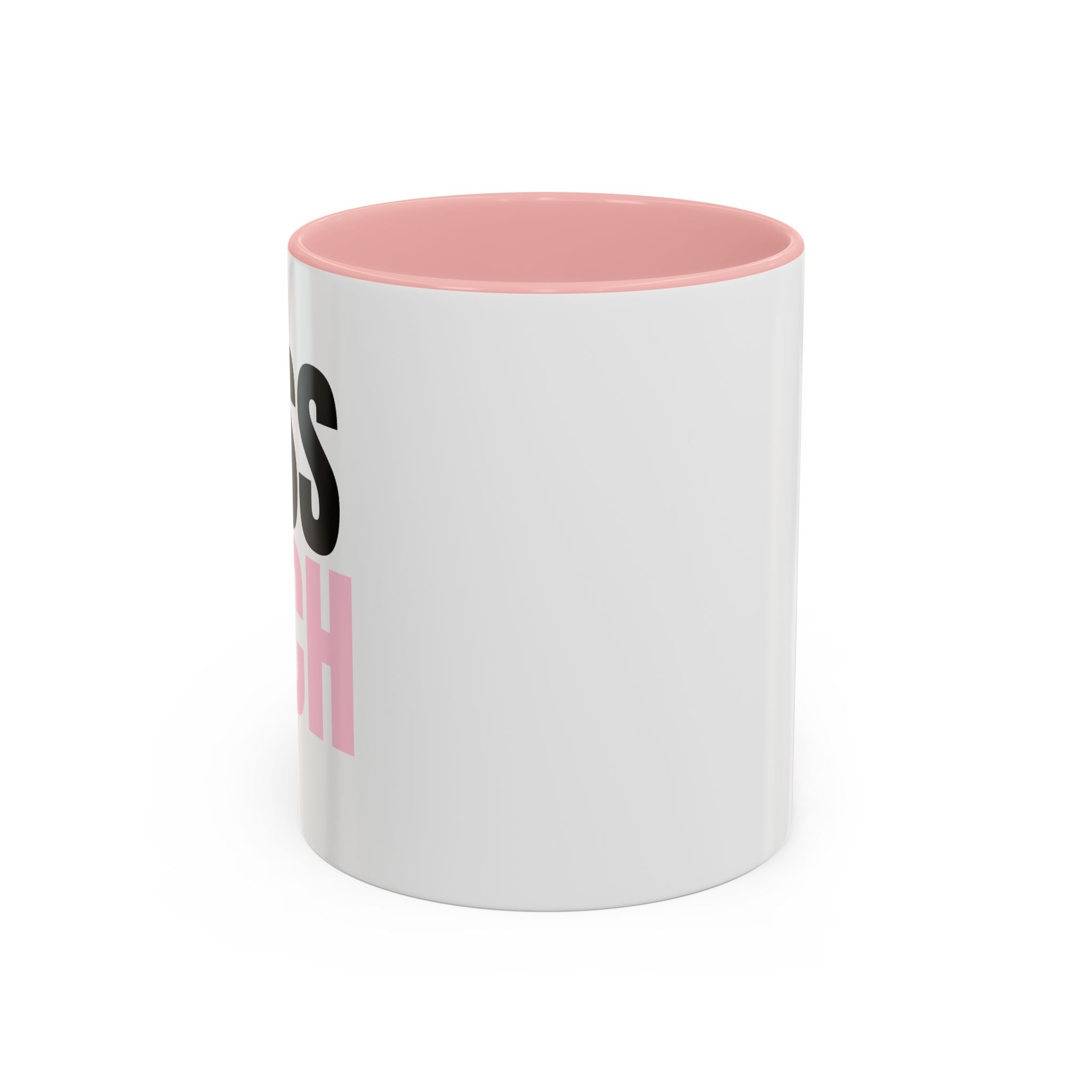 UK Boss Bitch Plain Text Coffee Mug  - 15oz