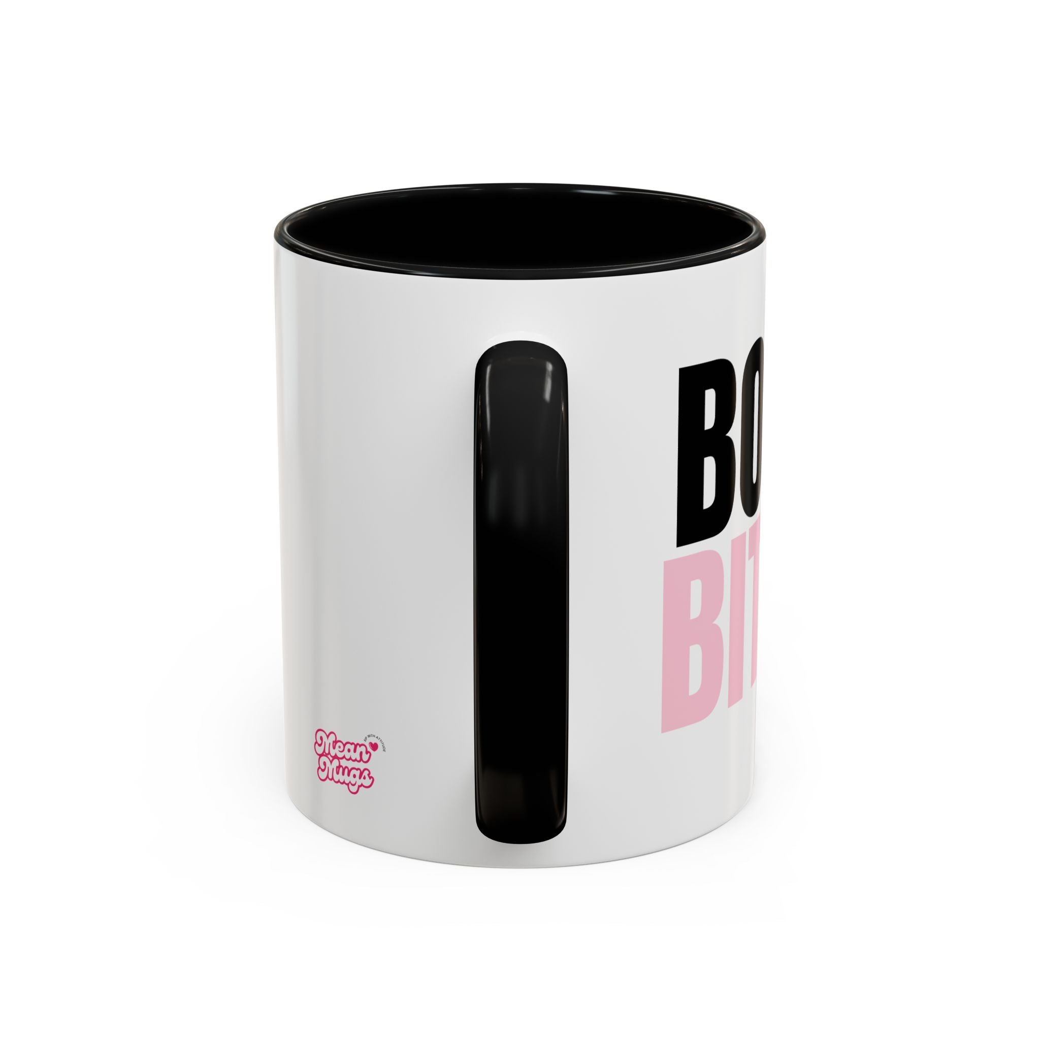 UK Boss Bitch Plain Text Coffee Mug  - 15oz