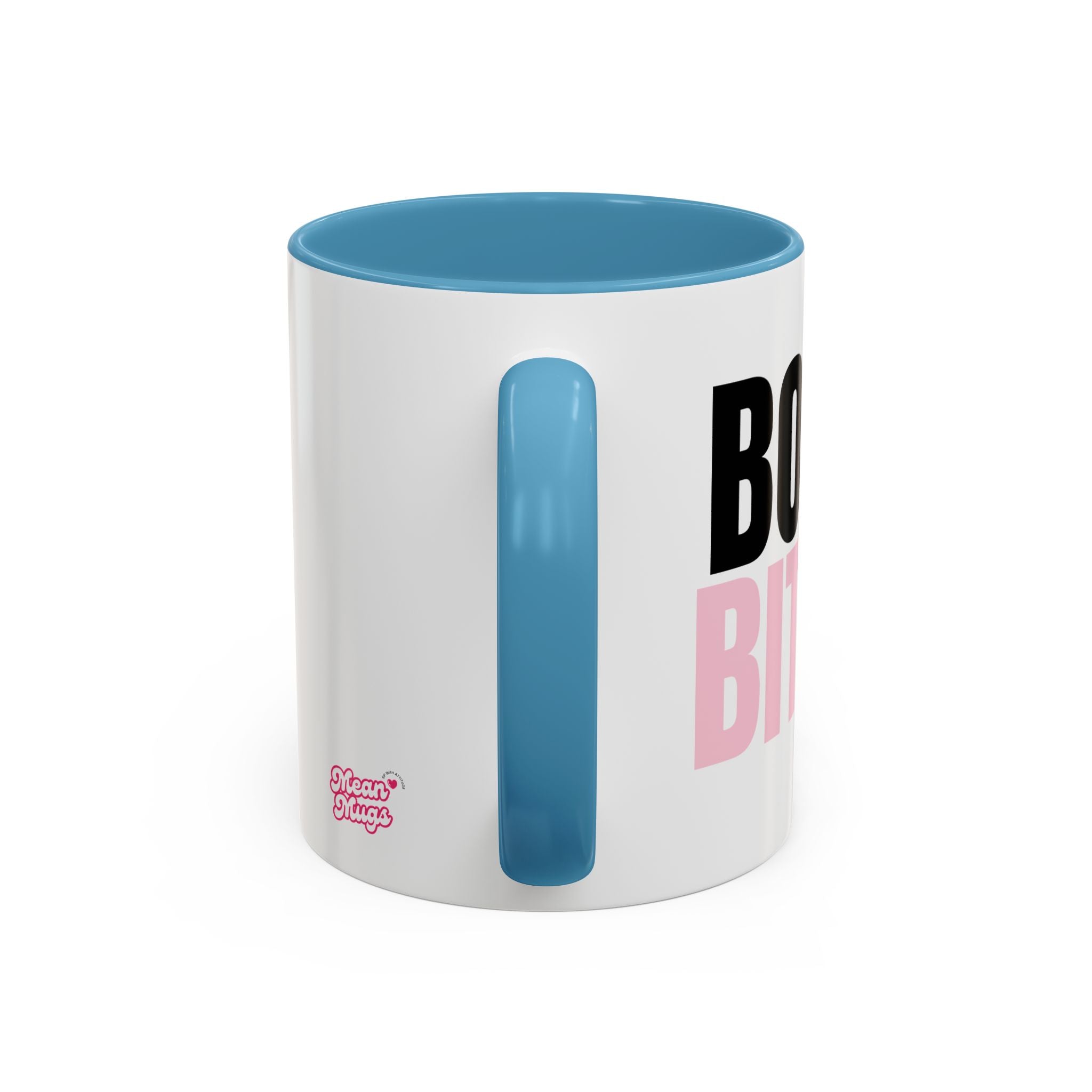UK Boss Bitch Plain Text Coffee Mug  - 15oz