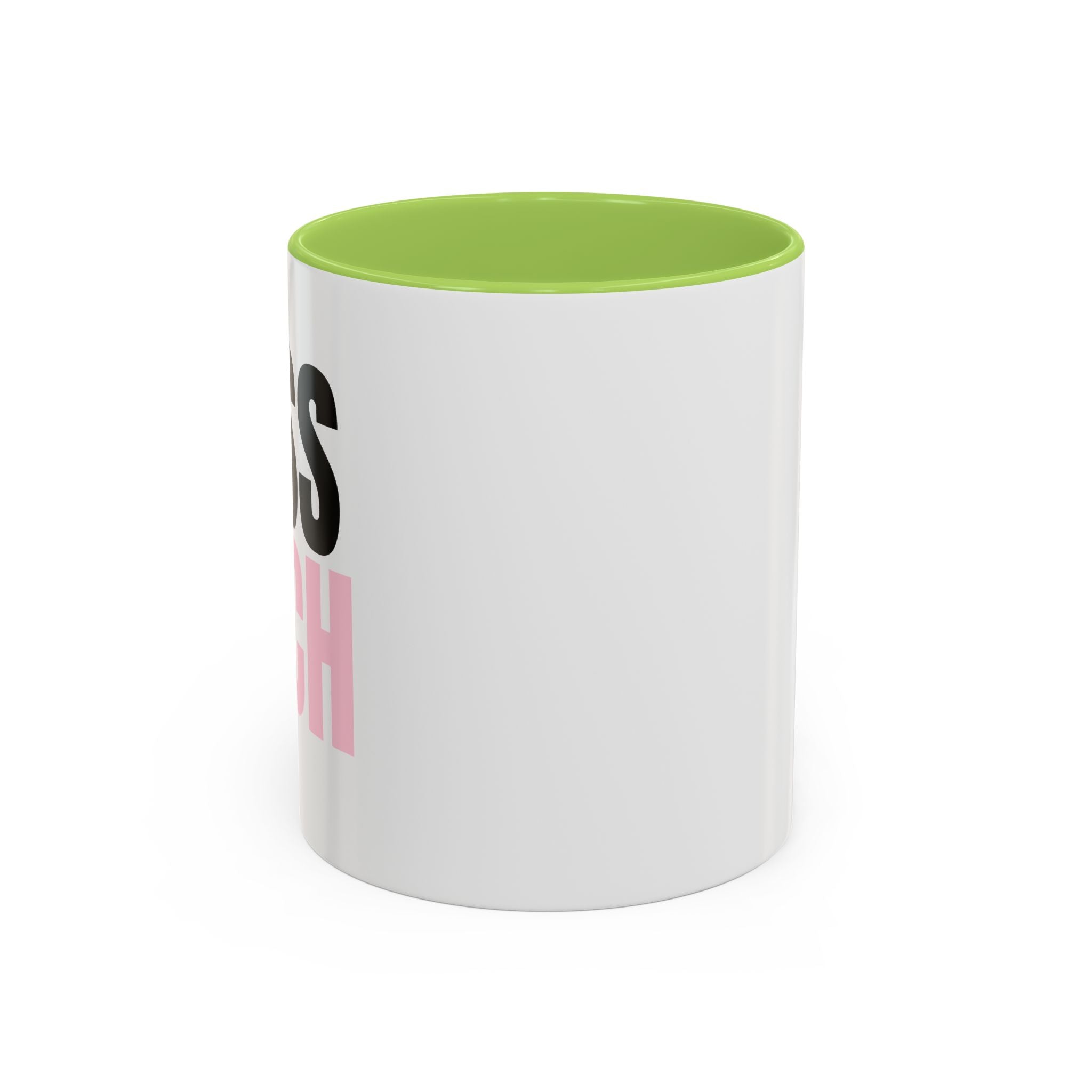 UK Boss Bitch Plain Text Coffee Mug  - 15oz