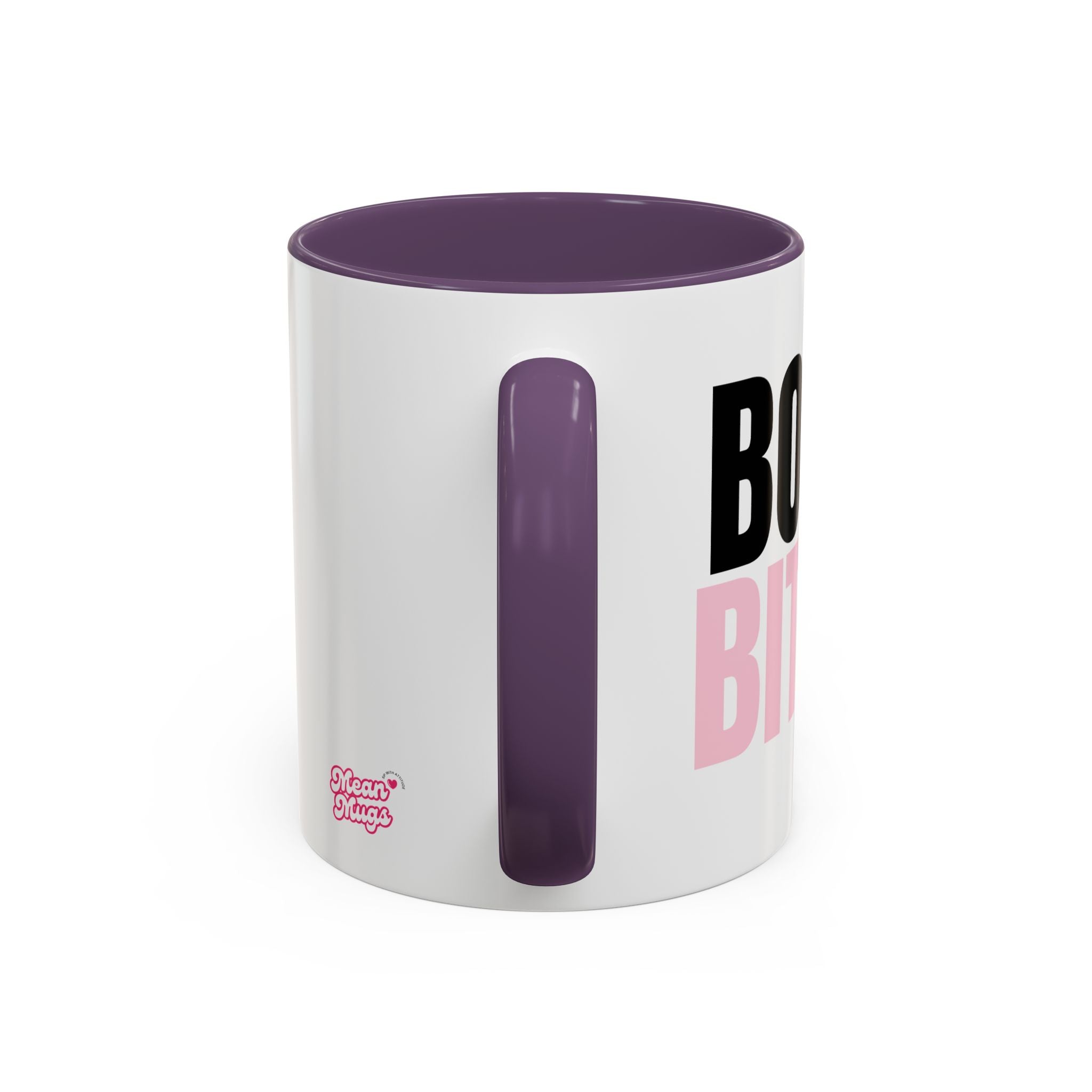 UK Boss Bitch Plain Text Coffee Mug  - 15oz