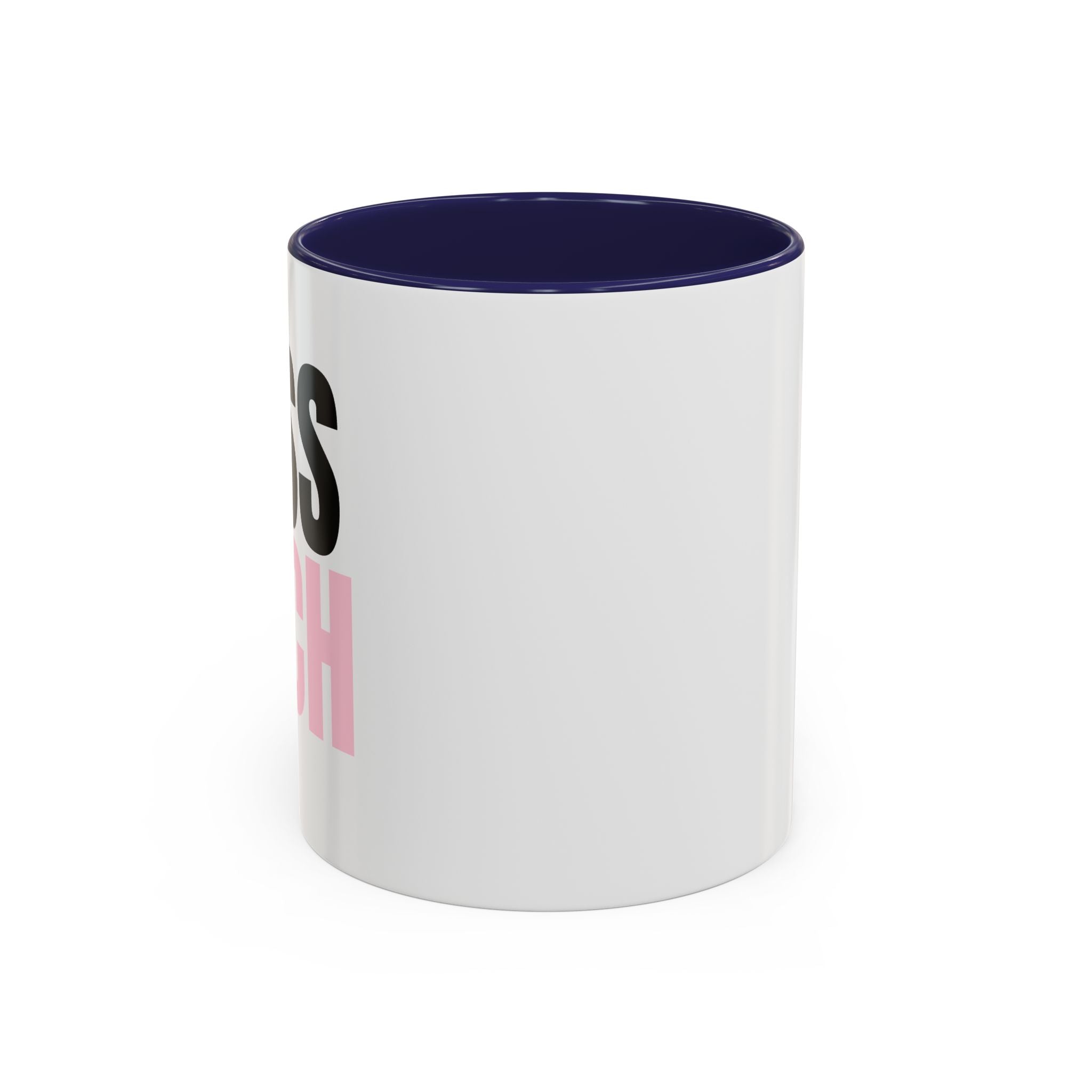 UK Boss Bitch Plain Text Coffee Mug  - 15oz