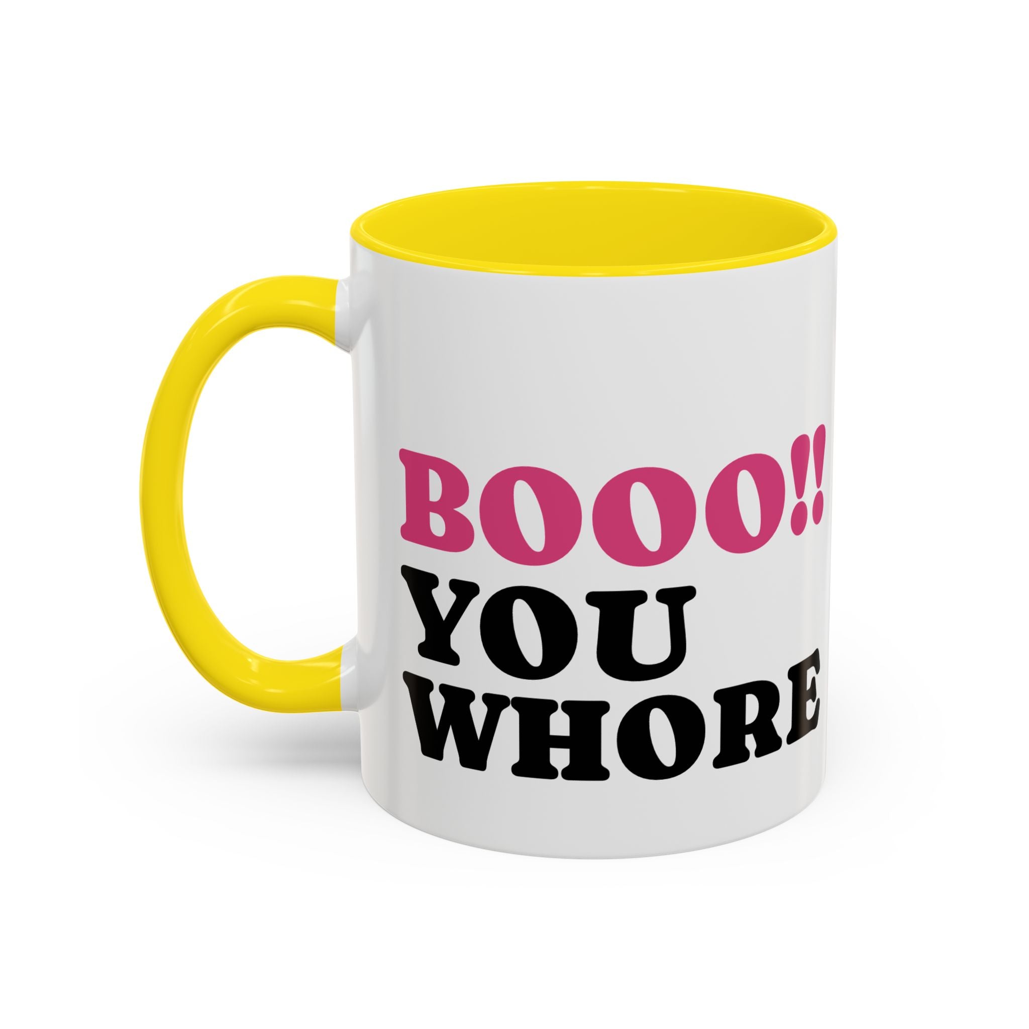 UK BOOO You Whore Mean Mugs Branded Coffee Mug  - 15oz