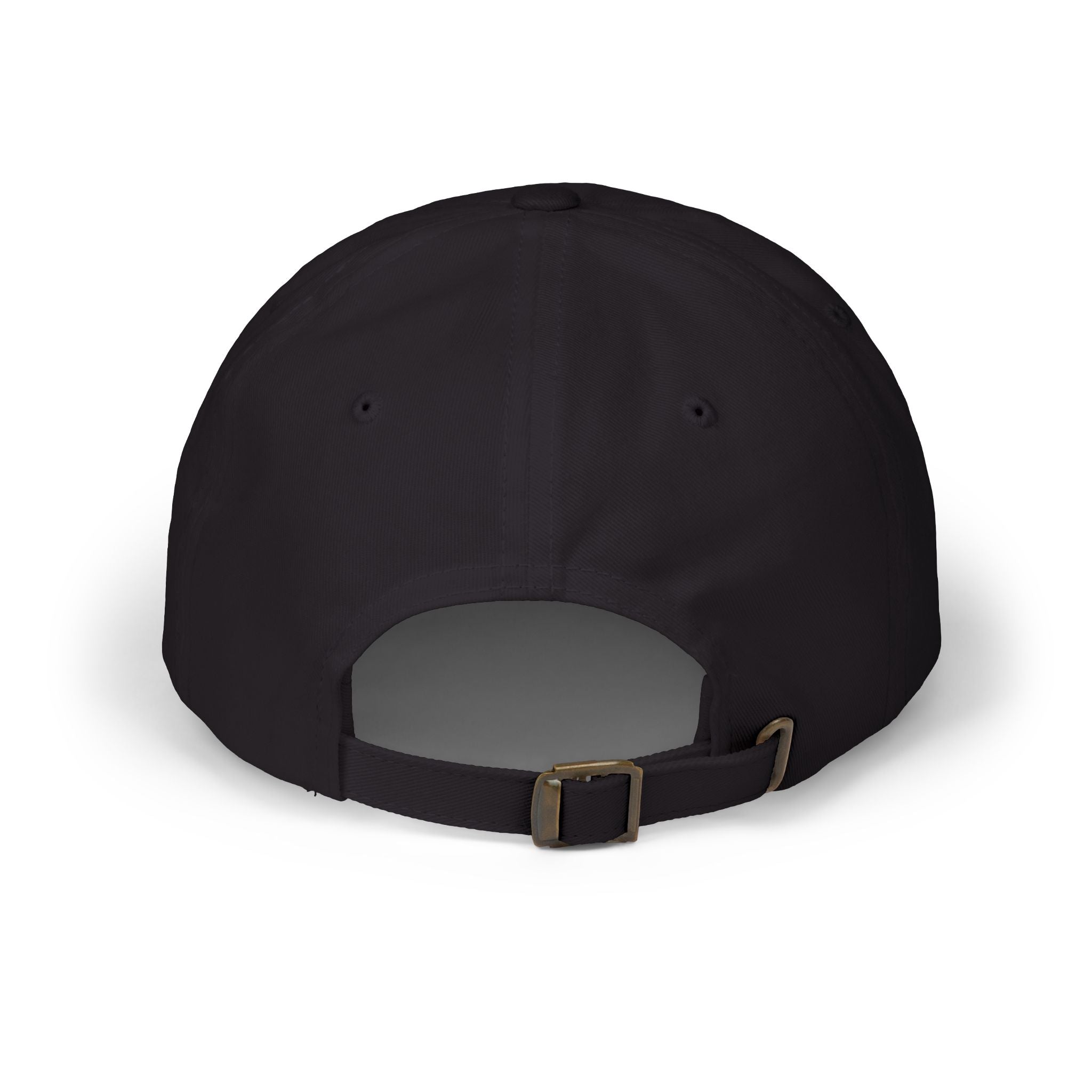 LAZY HOE Embroidered Pink Script Baseball Hat