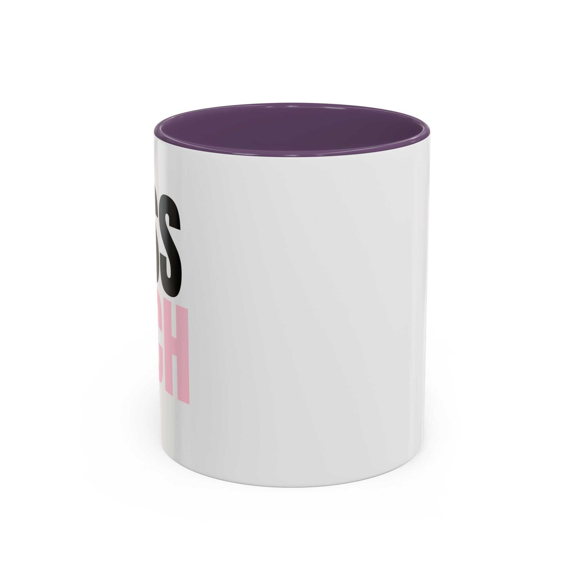 UK Boss Bitch Plain Text Coffee Mug  - 15oz